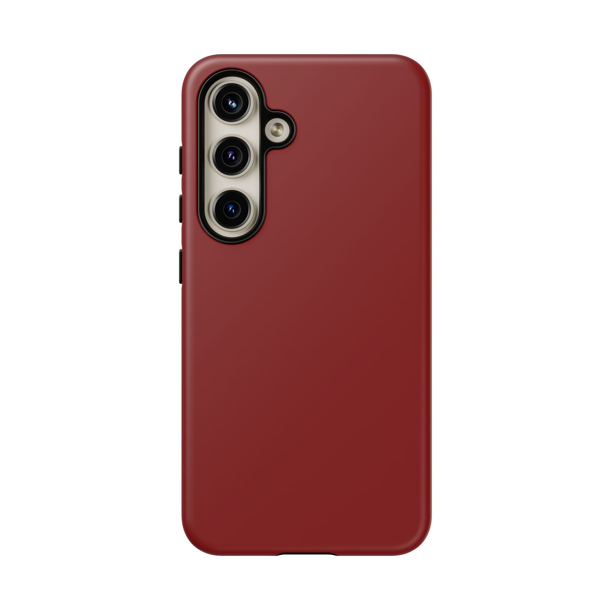 Dark Red Protective Phone Case