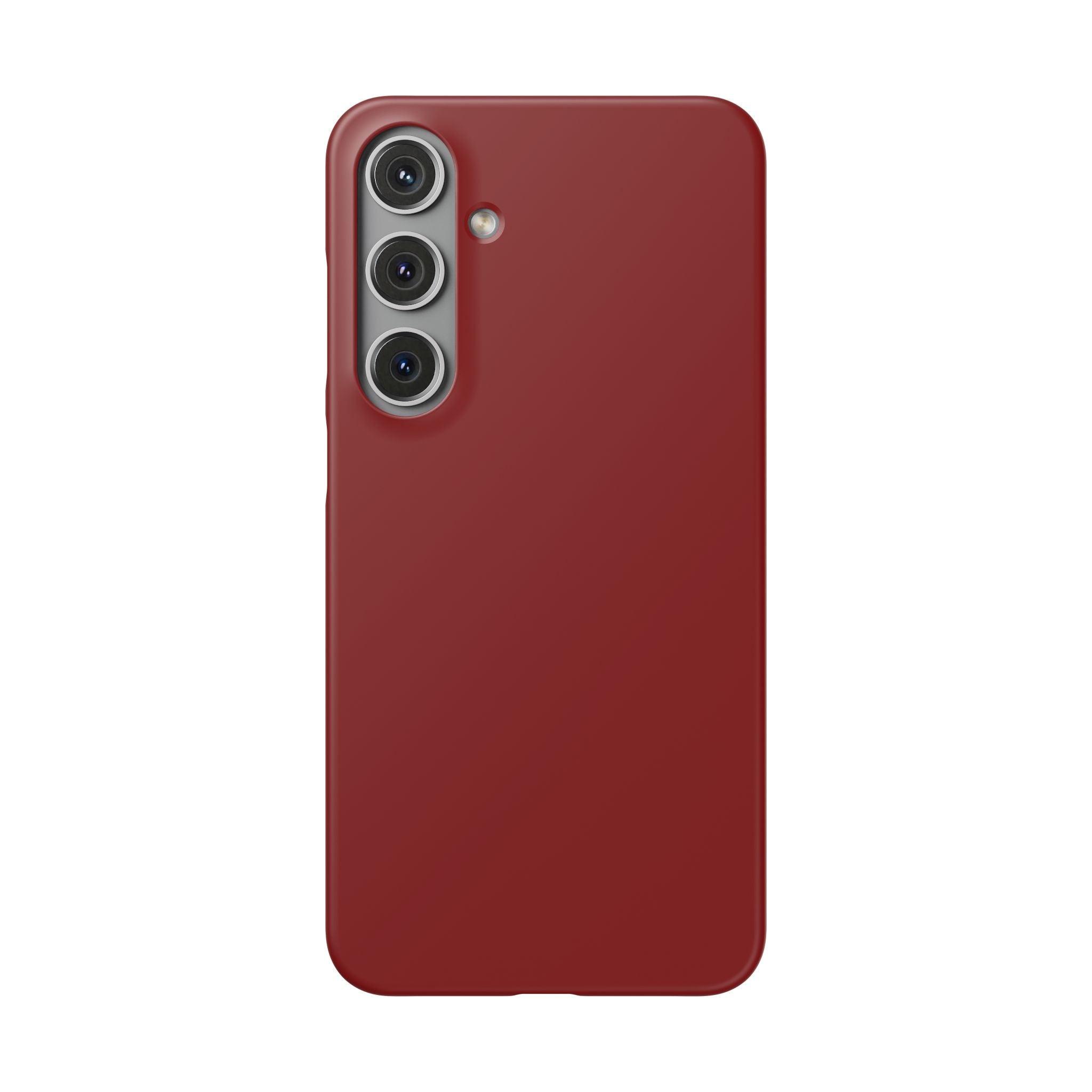 Dark Red Snap Phone Case