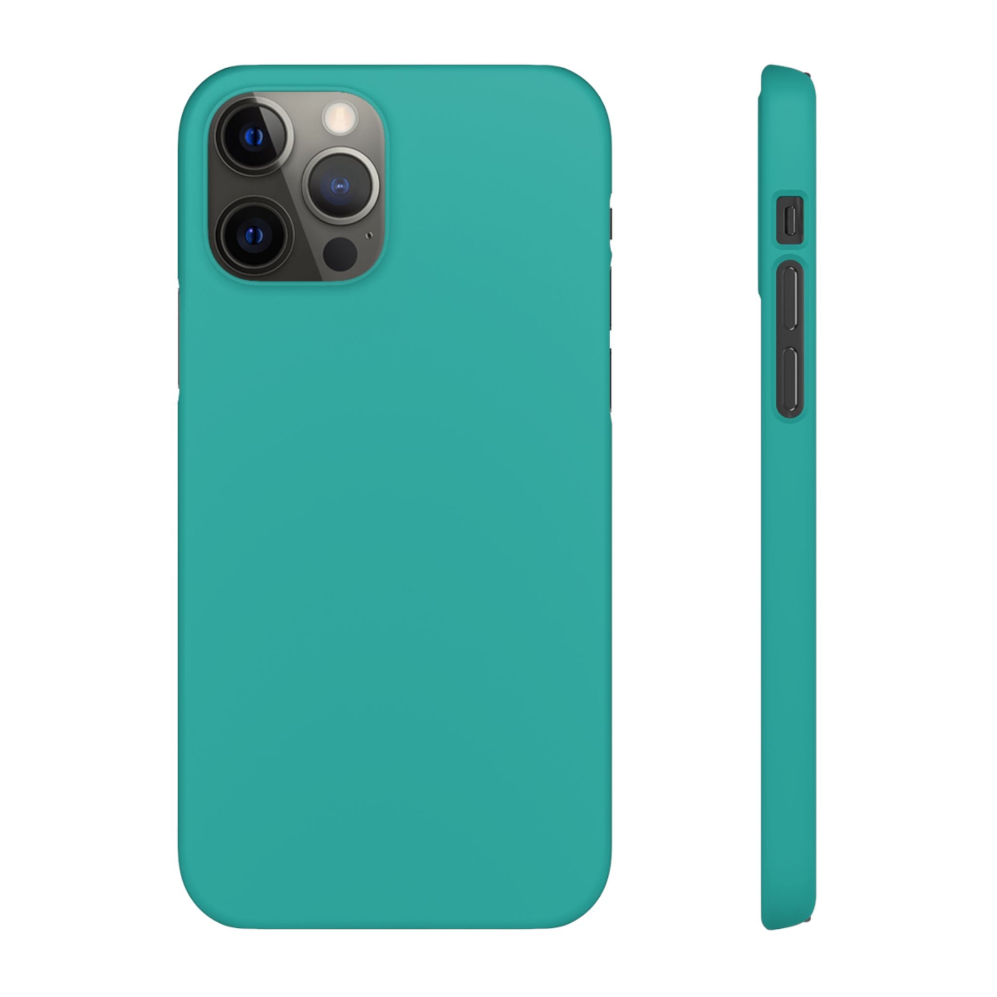 Teal Snap Phone Case