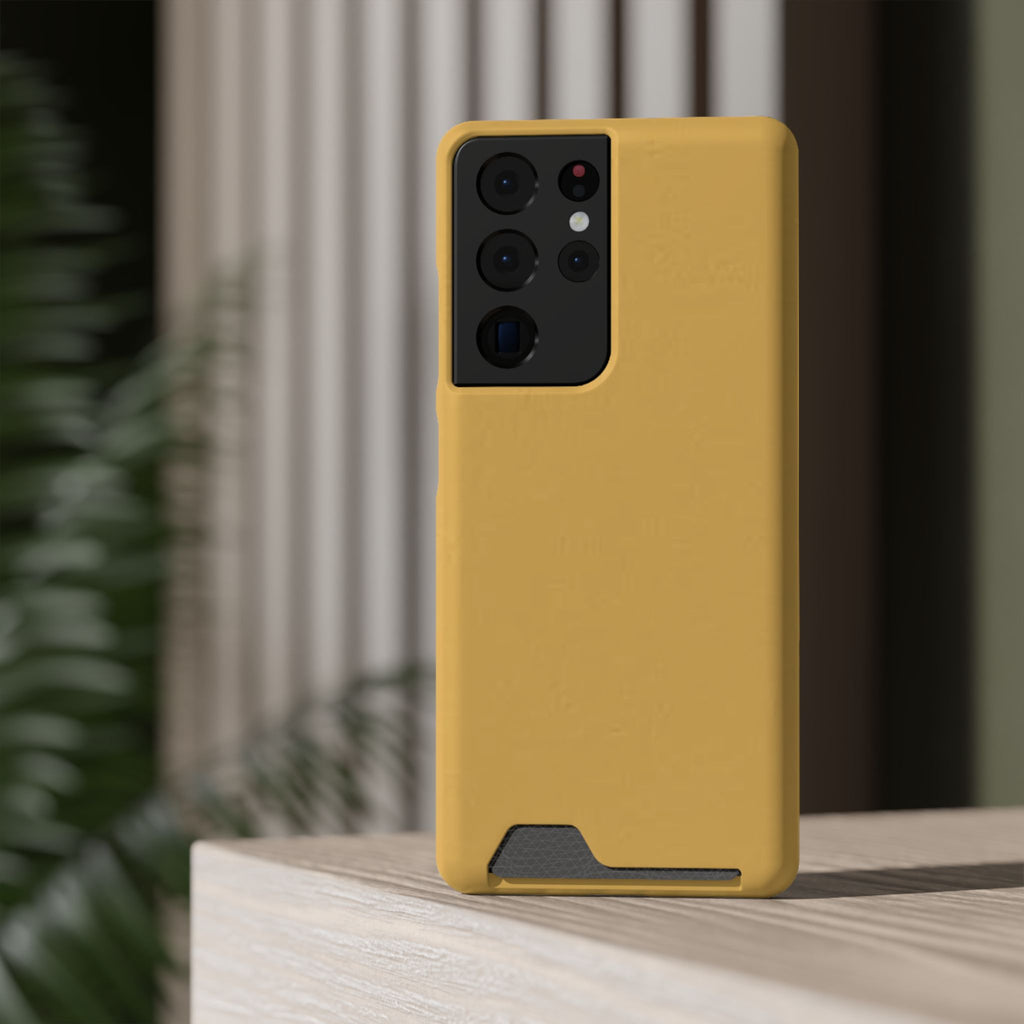 Mustard Card Holder Phone Case
