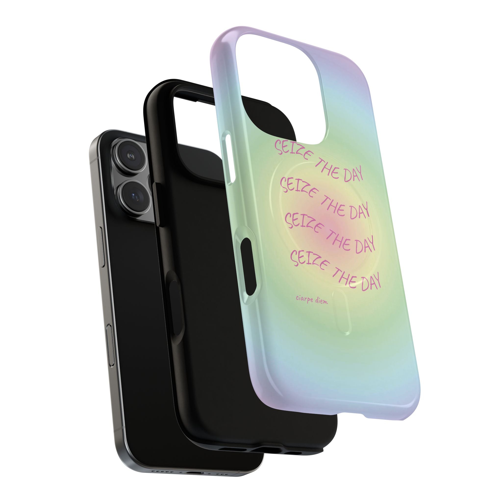 Bermuda Halo Seize The Day Gradient MagSafe Protective Phone Case