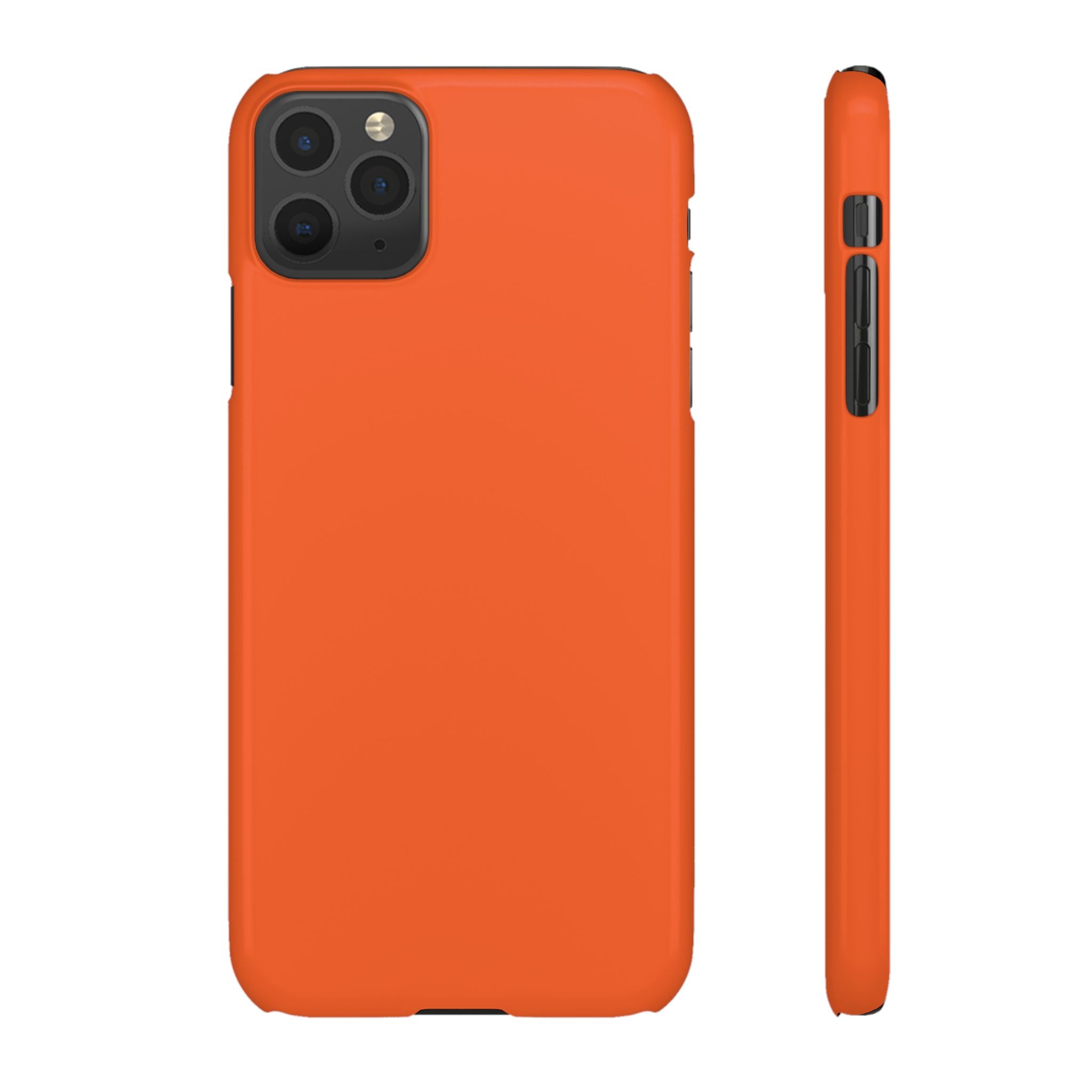 Orange Snap Phone Case
