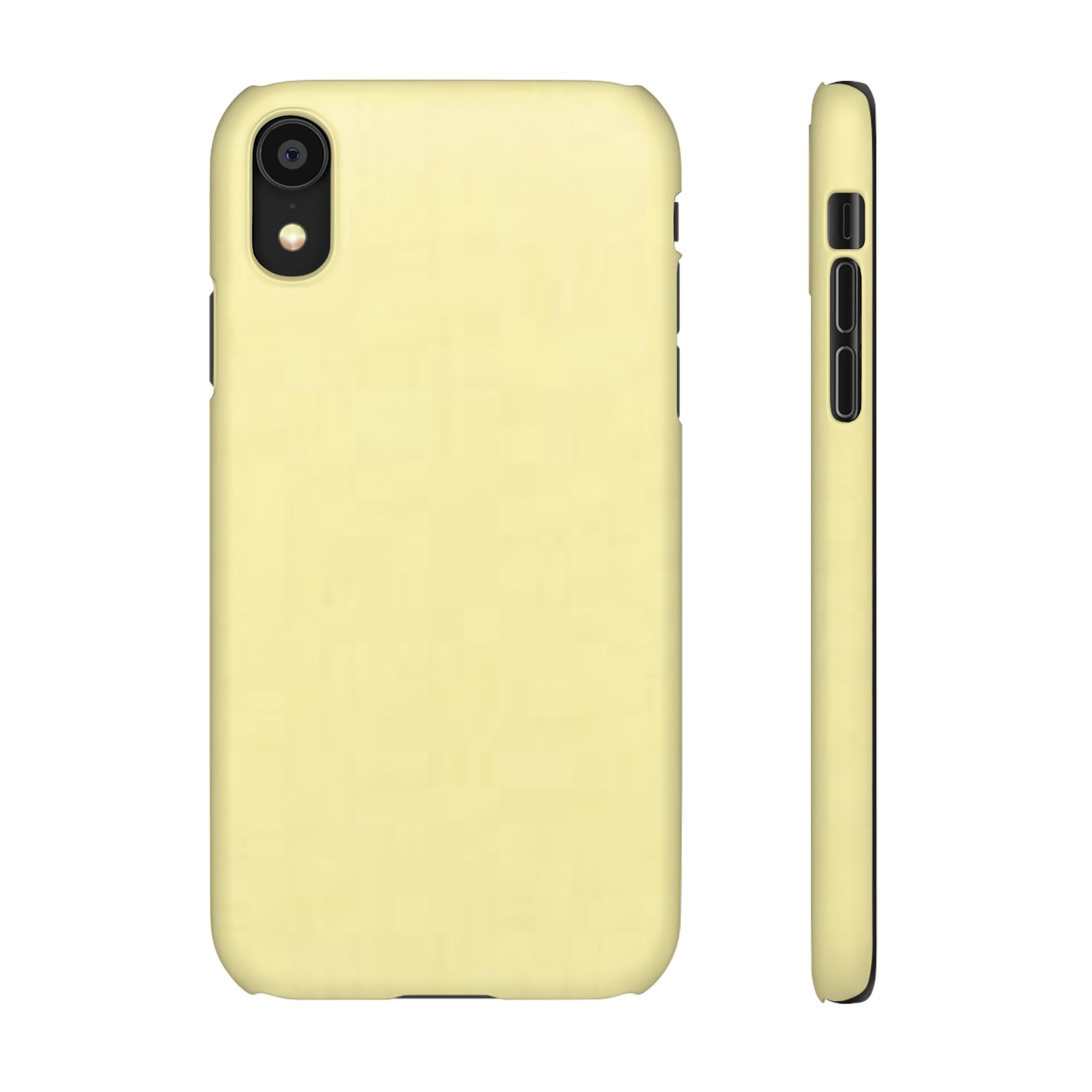 Pale Yellow Snap Phone Case