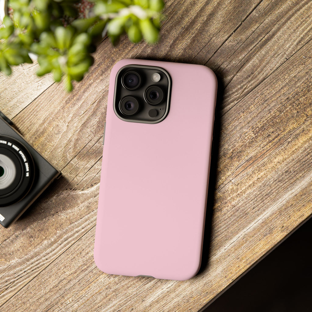 Pale Pink Protective Phone Case