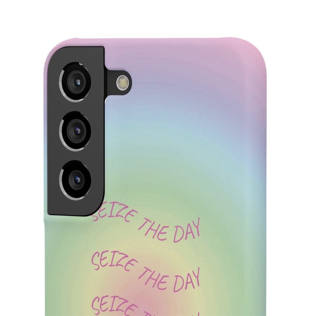 Carpe Diem Bermuda Halo Gradient Snap Phone Case