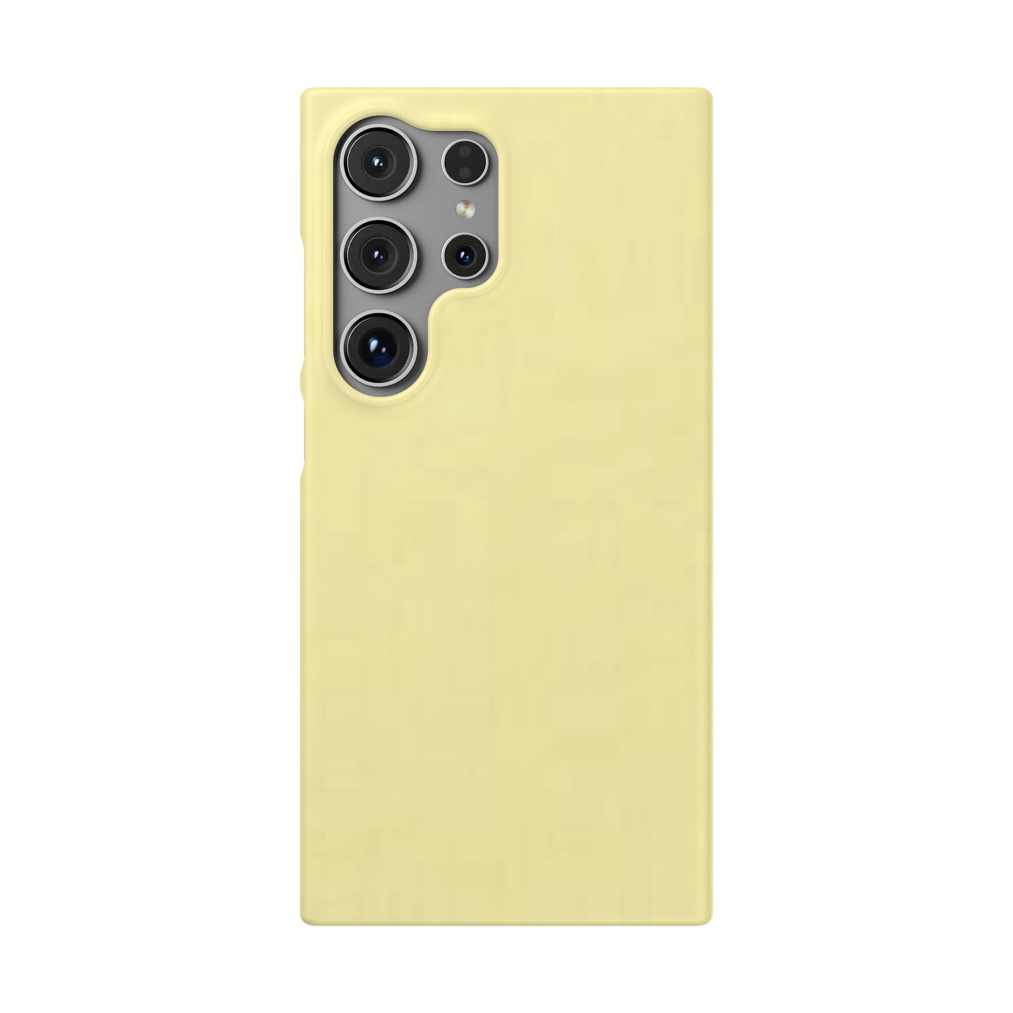 Pale Yellow Snap Phone Case