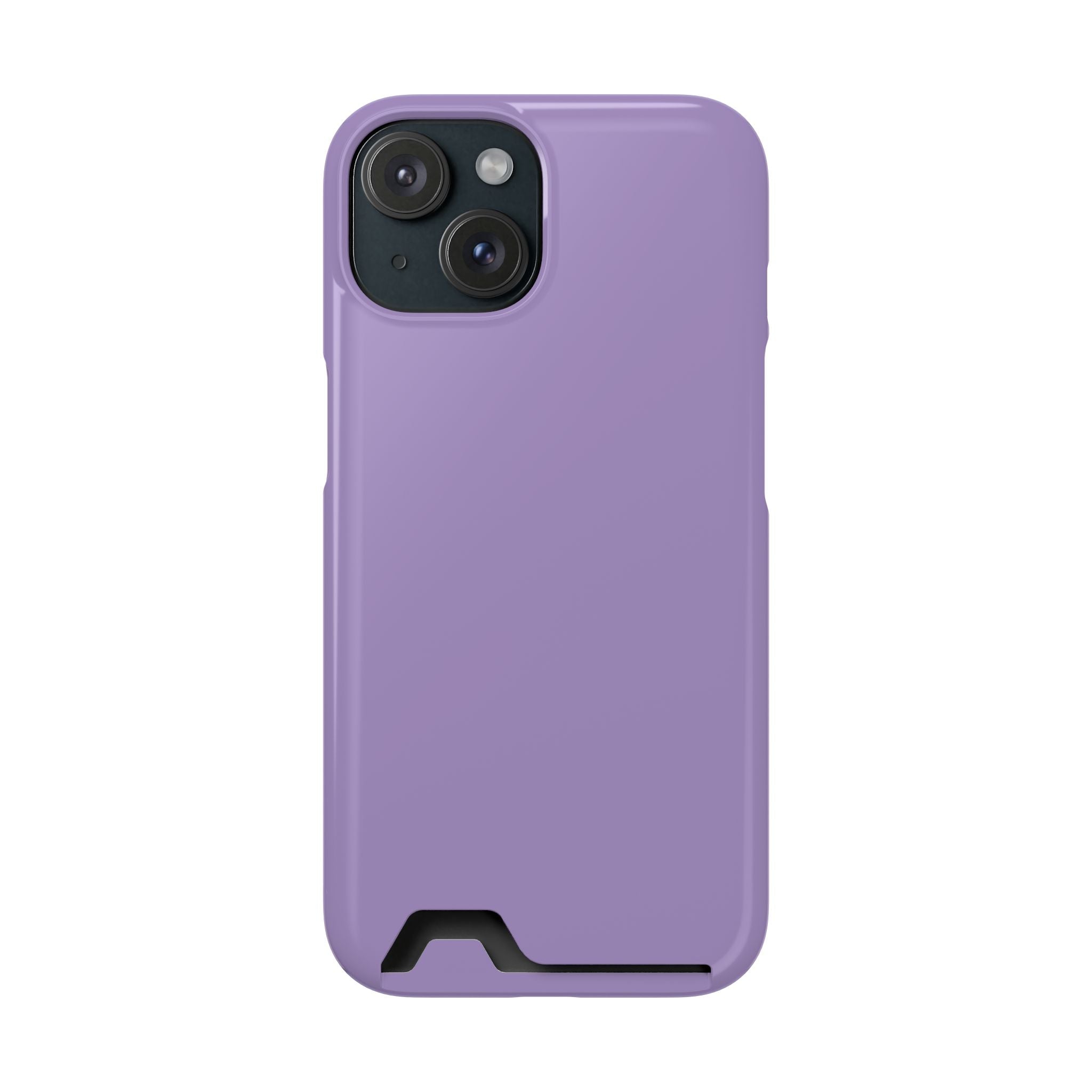 Lilac Card Holder Phone Case
