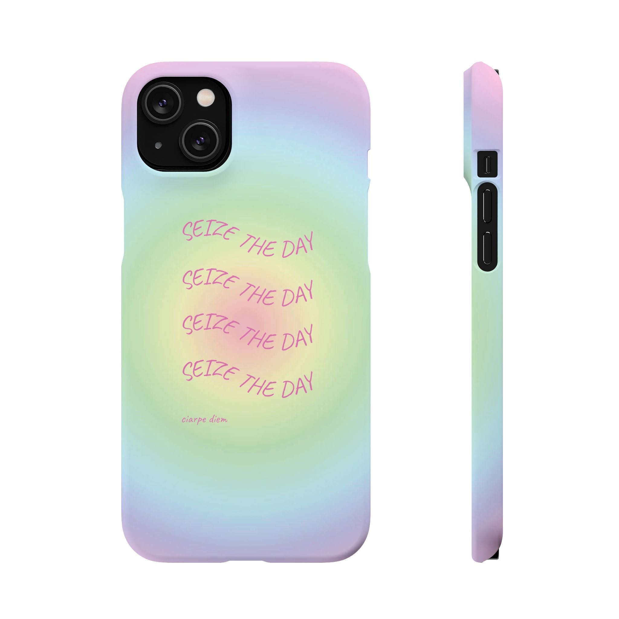 Carpe Diem Bermuda Halo Gradient Snap Phone Case