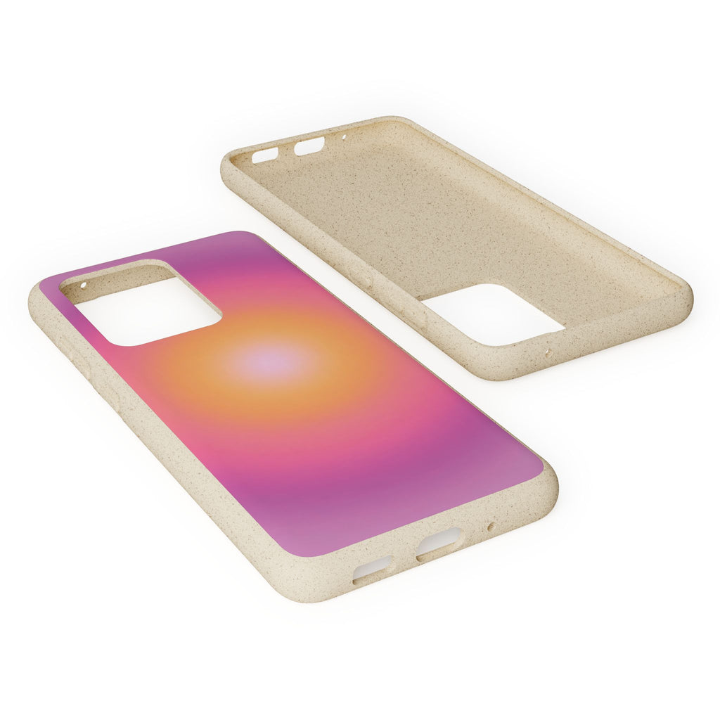 Sunset Glow Biodegradable Phone Case -  Eco-Friendly Cover