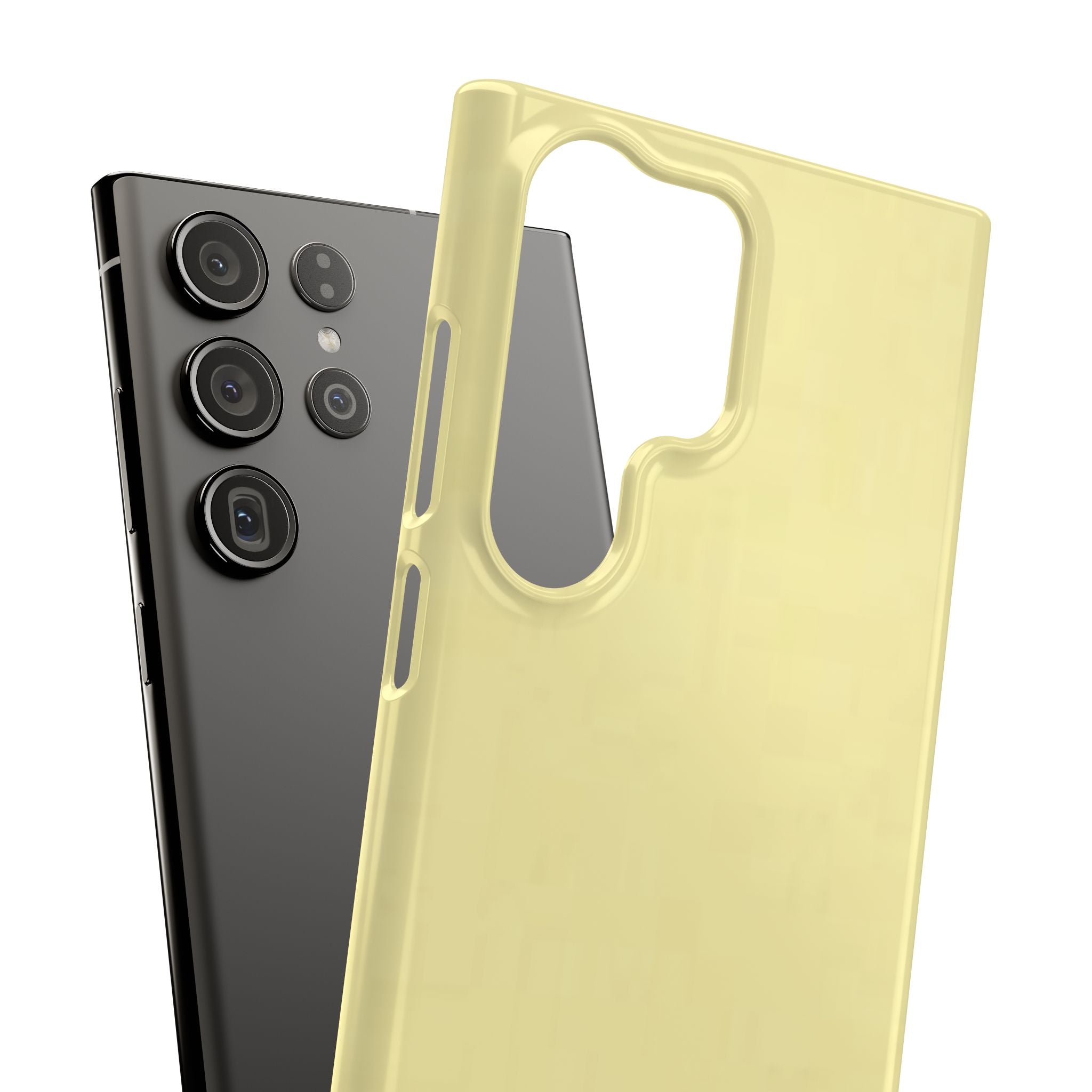 Pale Yellow Snap Phone Case