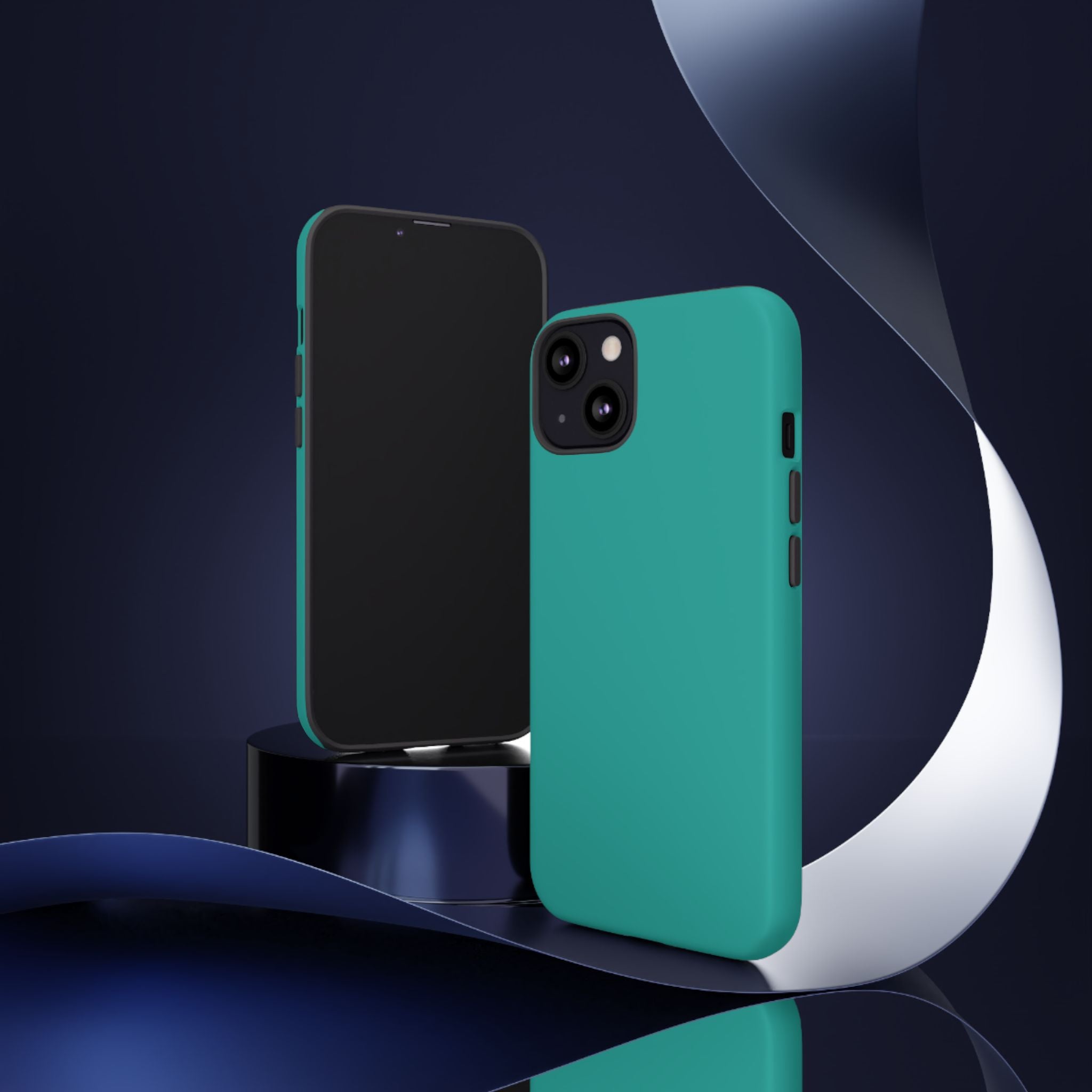 Teal Protective Phone Case