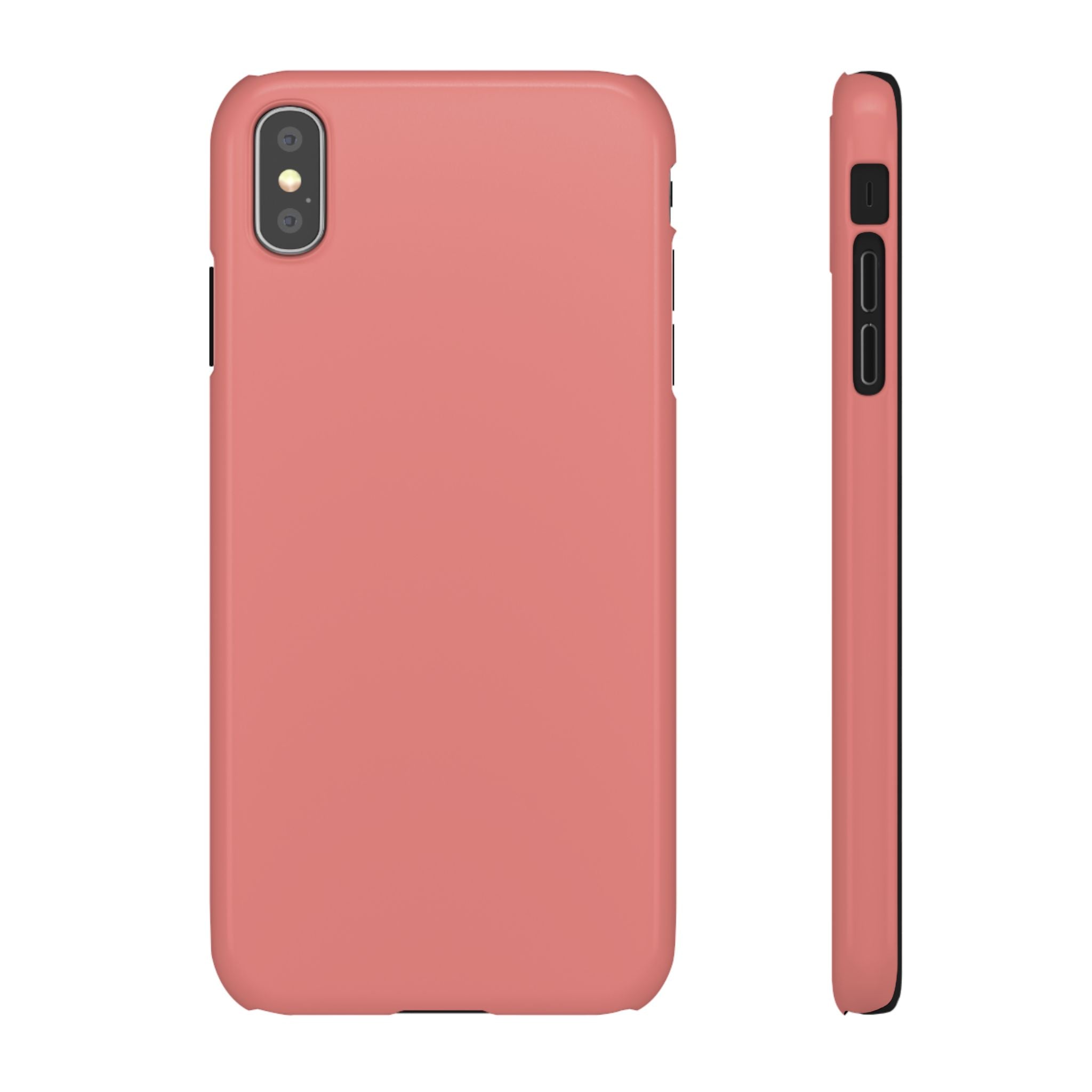 Frosty Pink Snap Phone Case