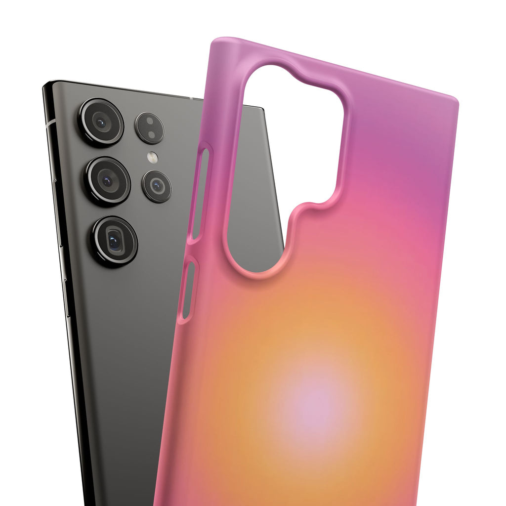Sunburst Gradient Snap Phone Case