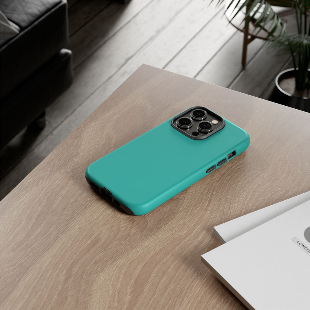 Teal Protective Phone Case
