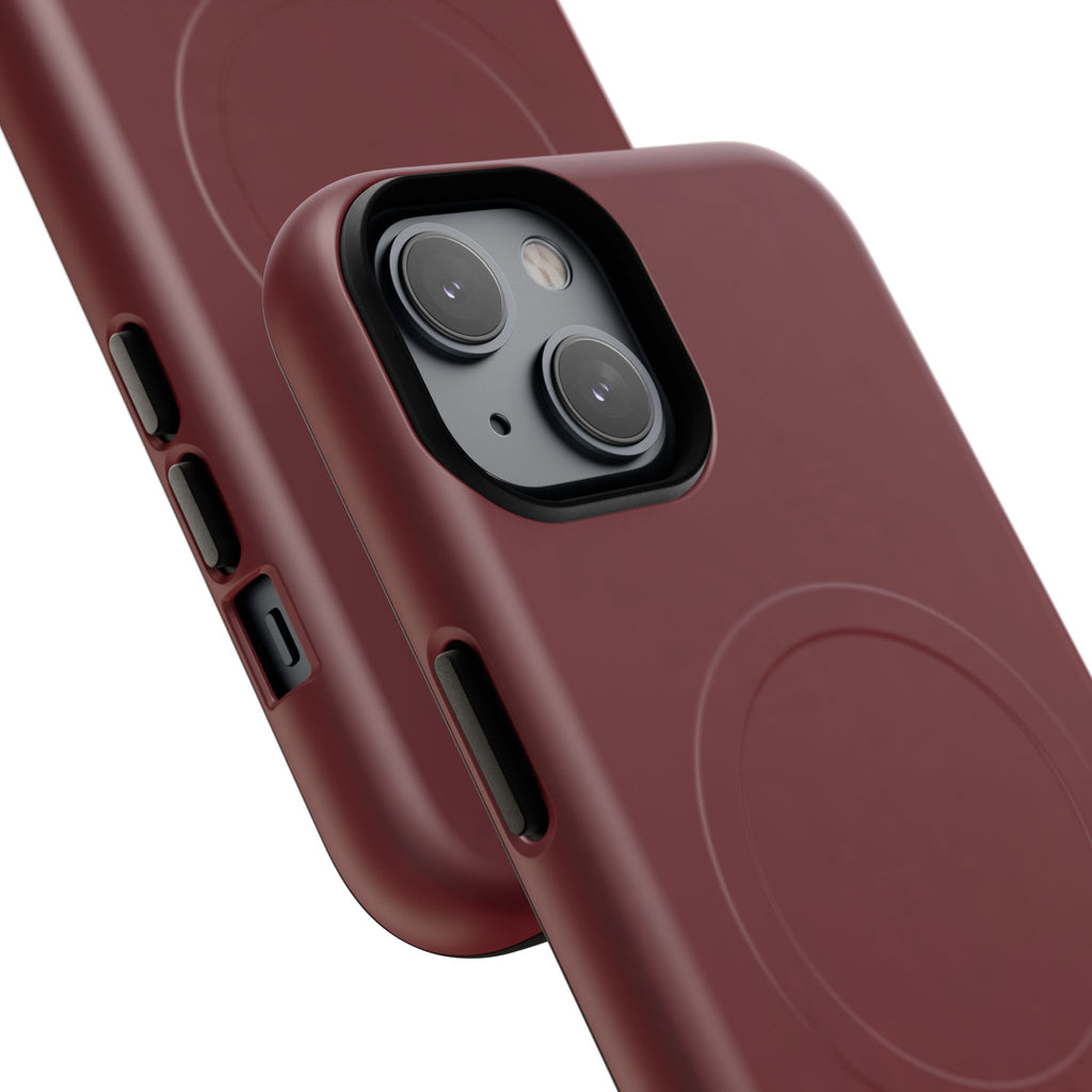 Dark Cherry MagSafe Protective Phone Case