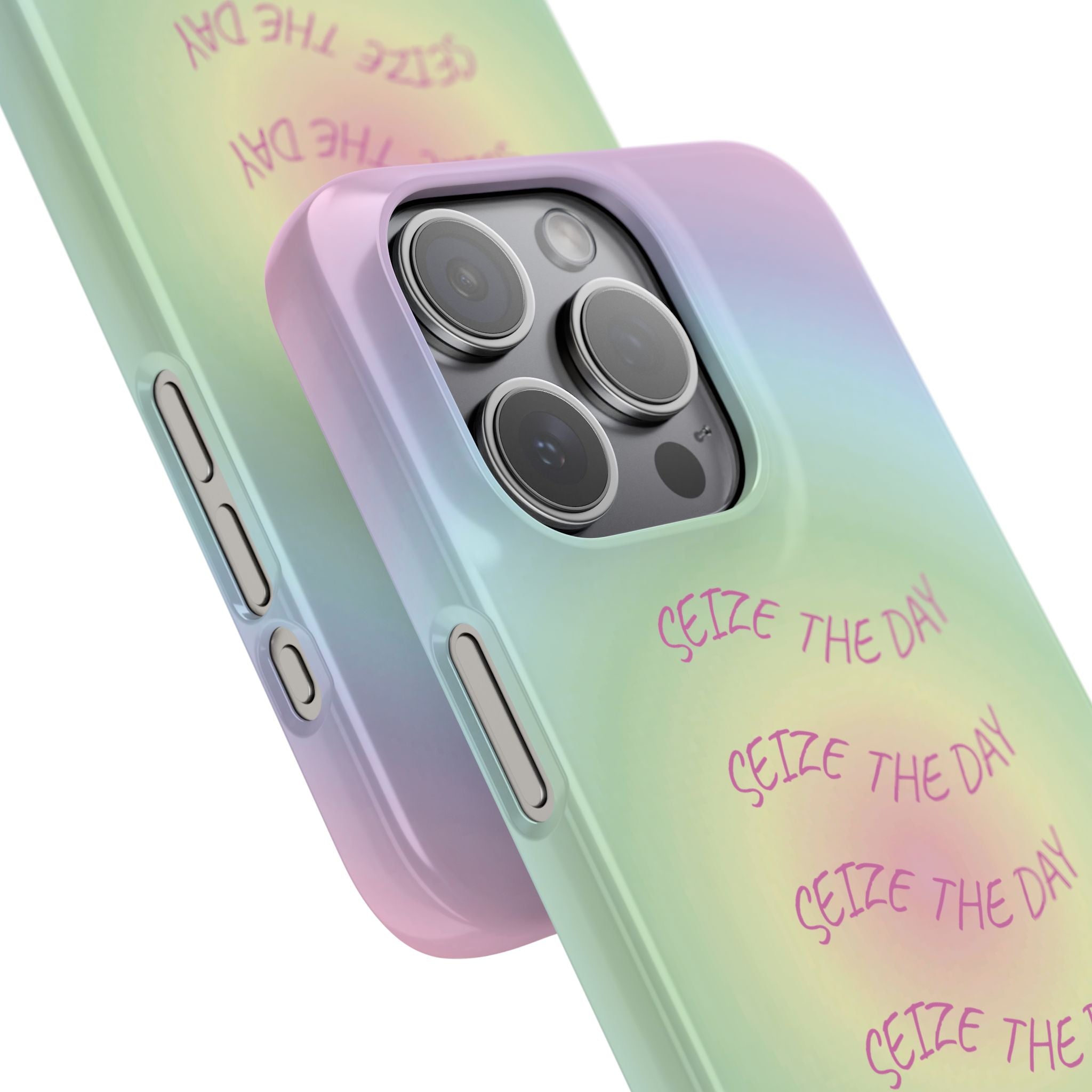 Carpe Diem Bermuda Halo Gradient Snap Phone Case