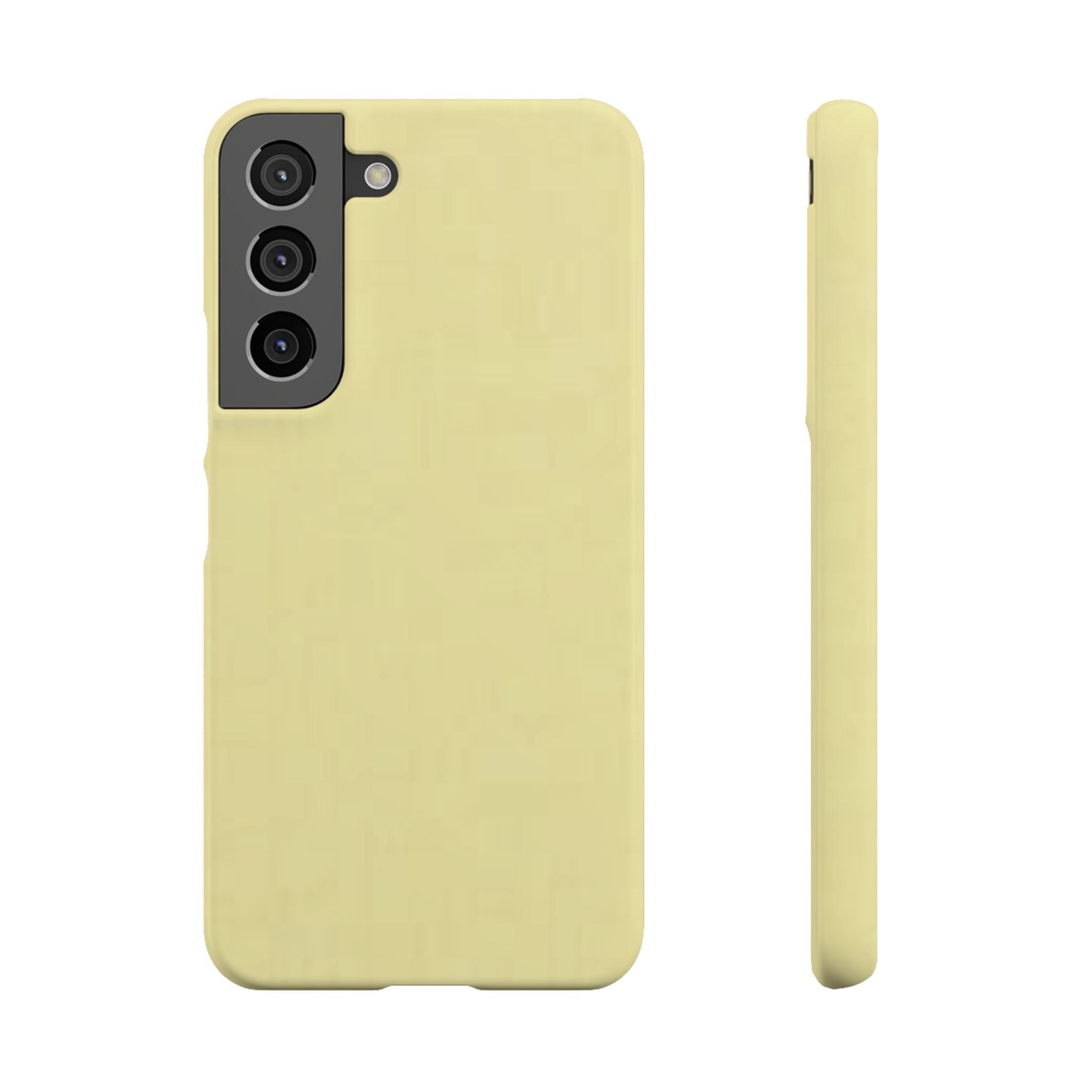 Pale Yellow Snap Phone Case