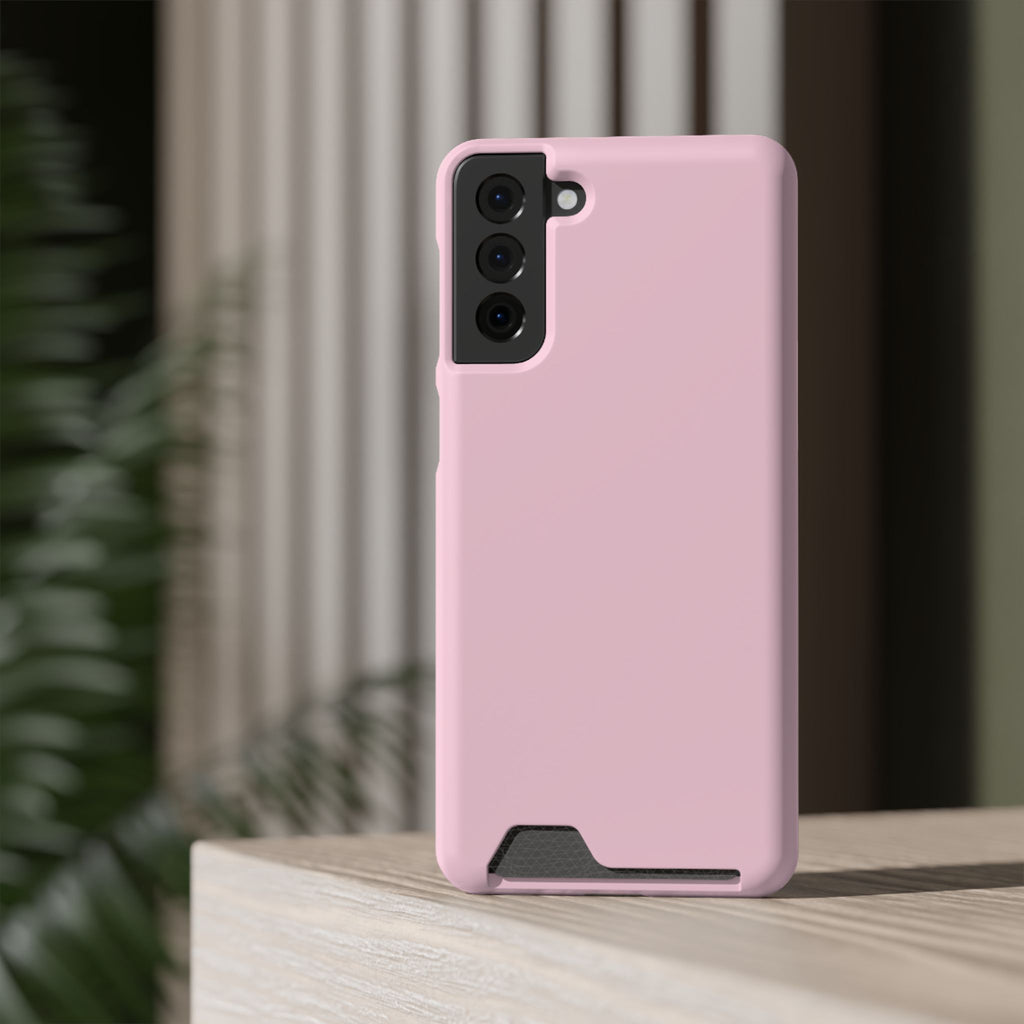 Pale Pink Card-Holder Phone Case