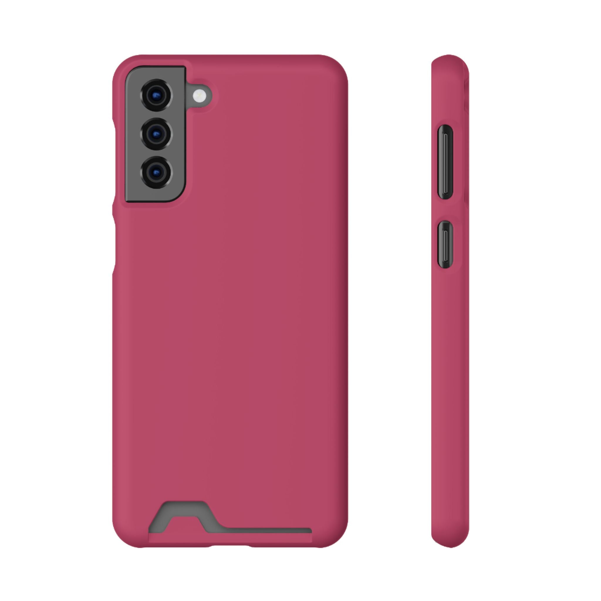 Raspberry Card Holder Phone Case
