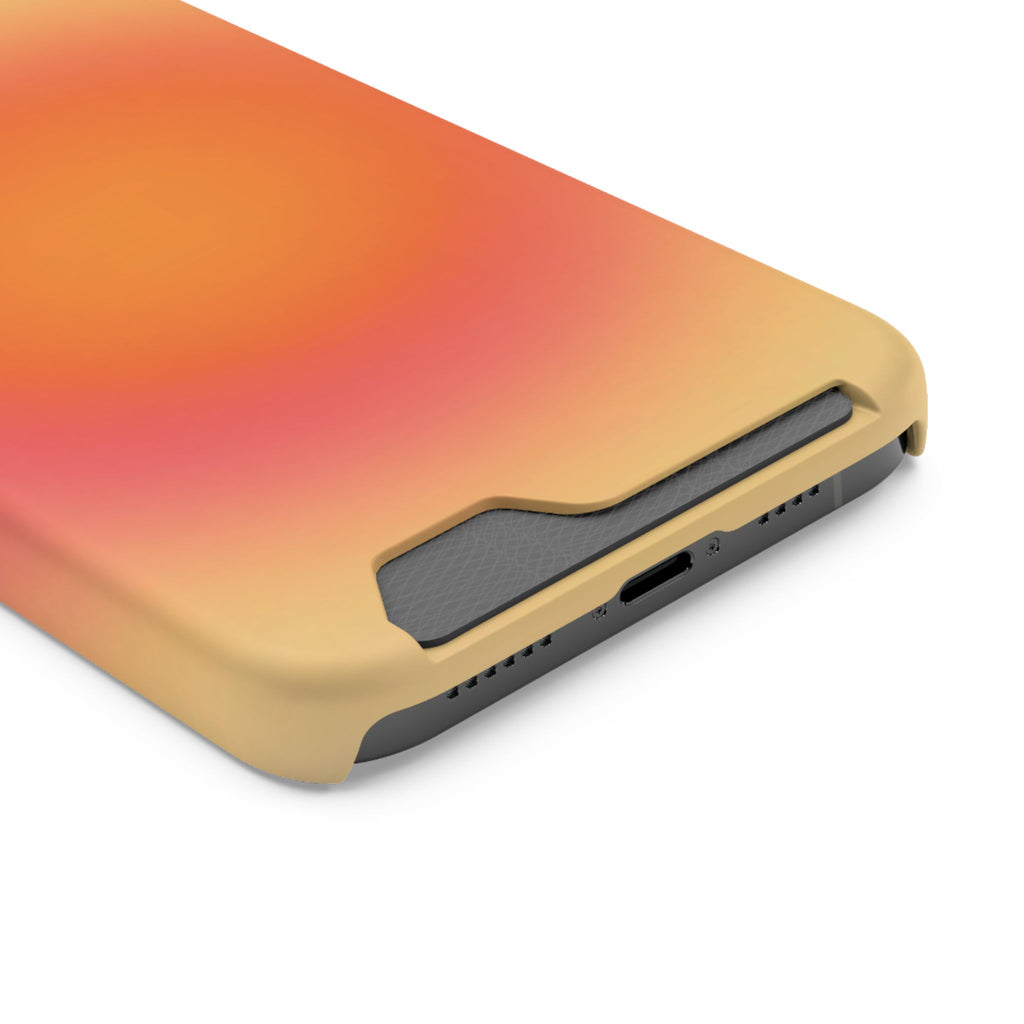 Sunset Gradient Phone Case with Card Slot