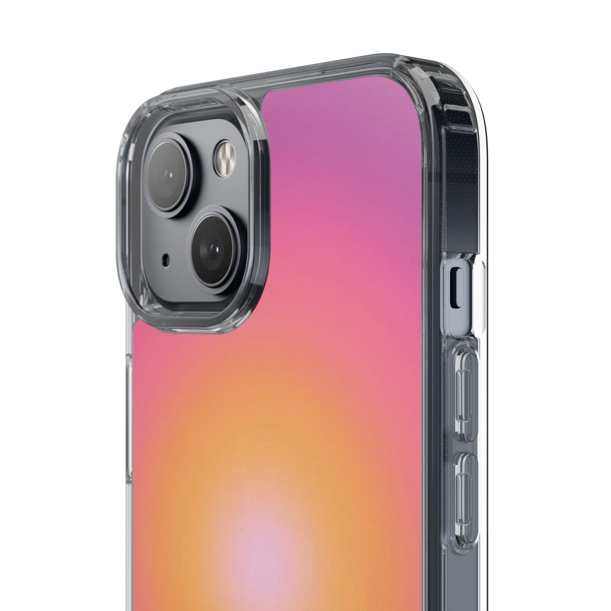 Sunset Gradient Clear Protective Cover