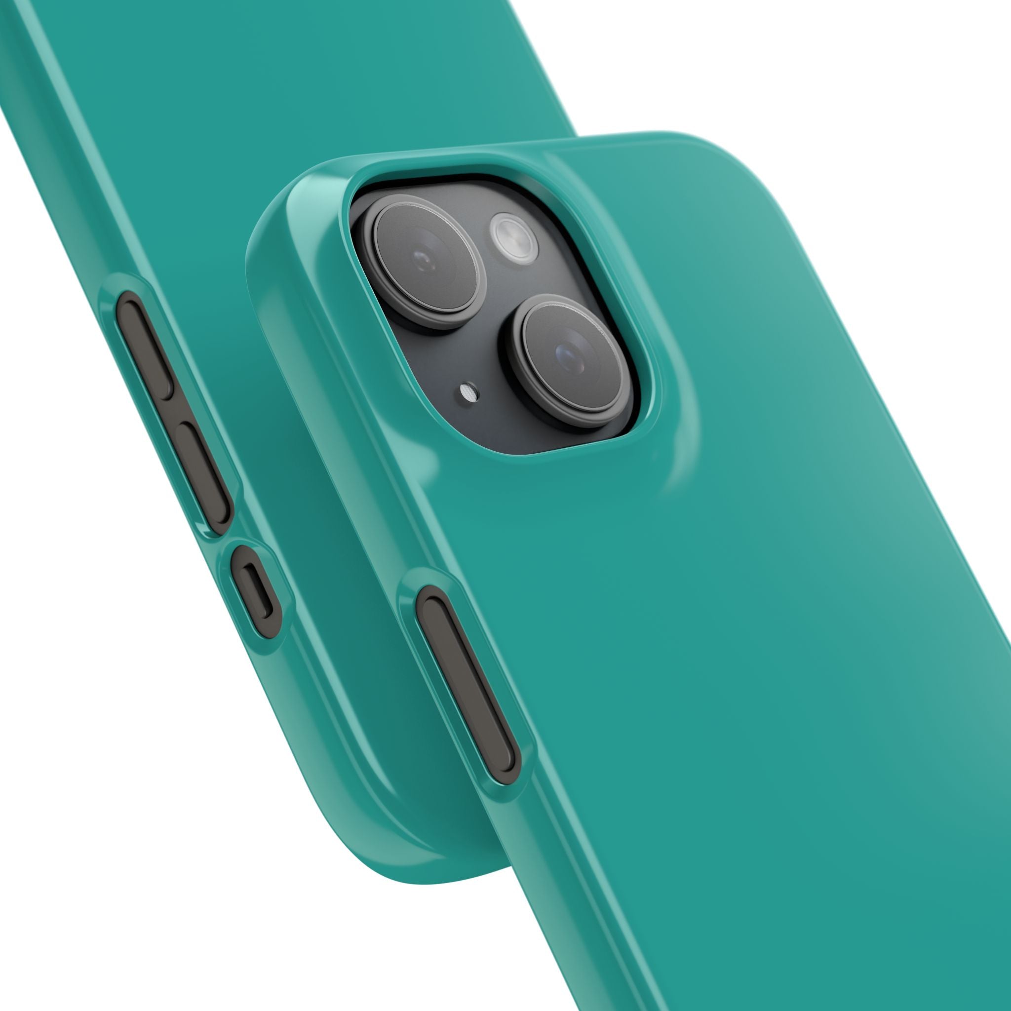 Teal Snap Phone Case