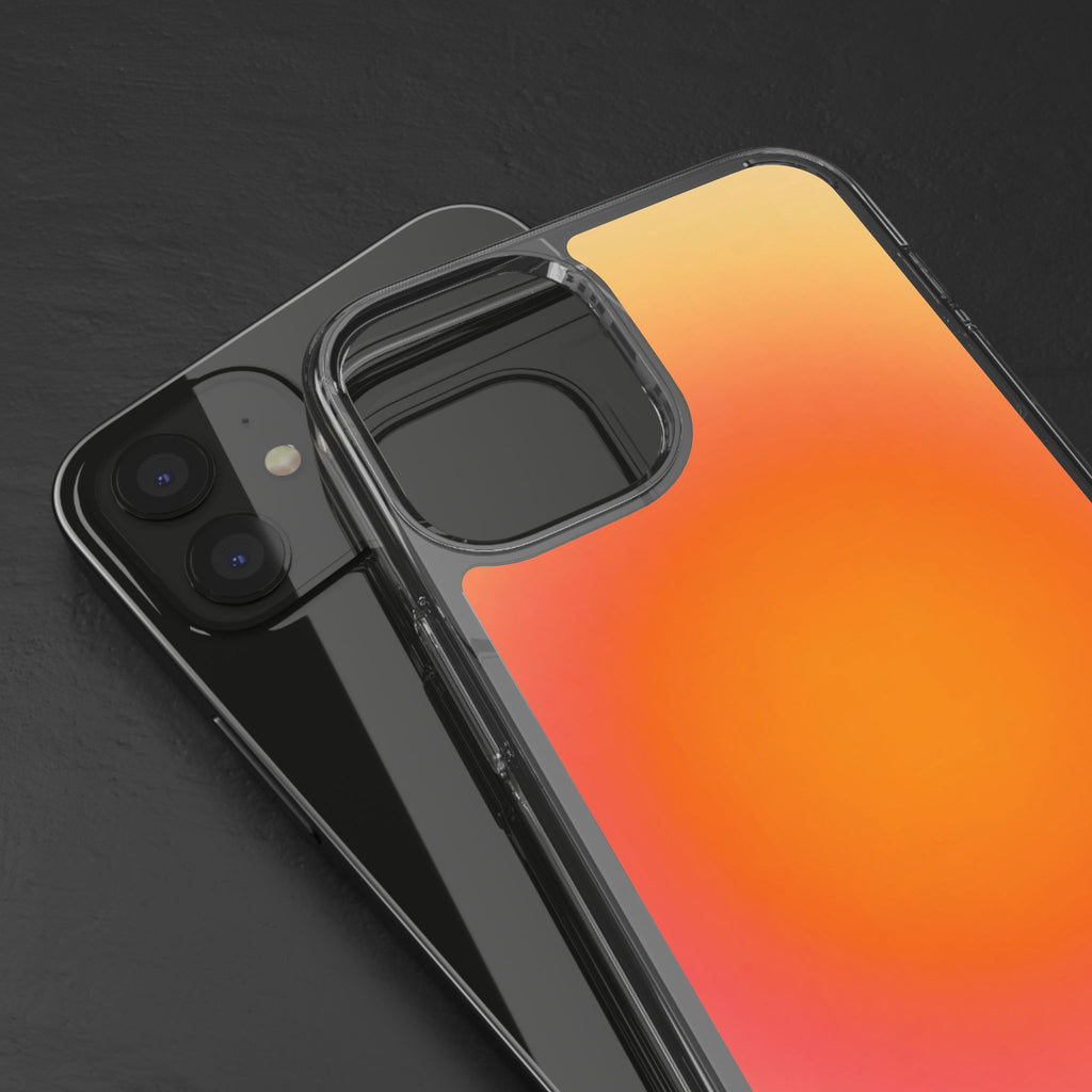 Clear Sunburst Protective Phone Case
