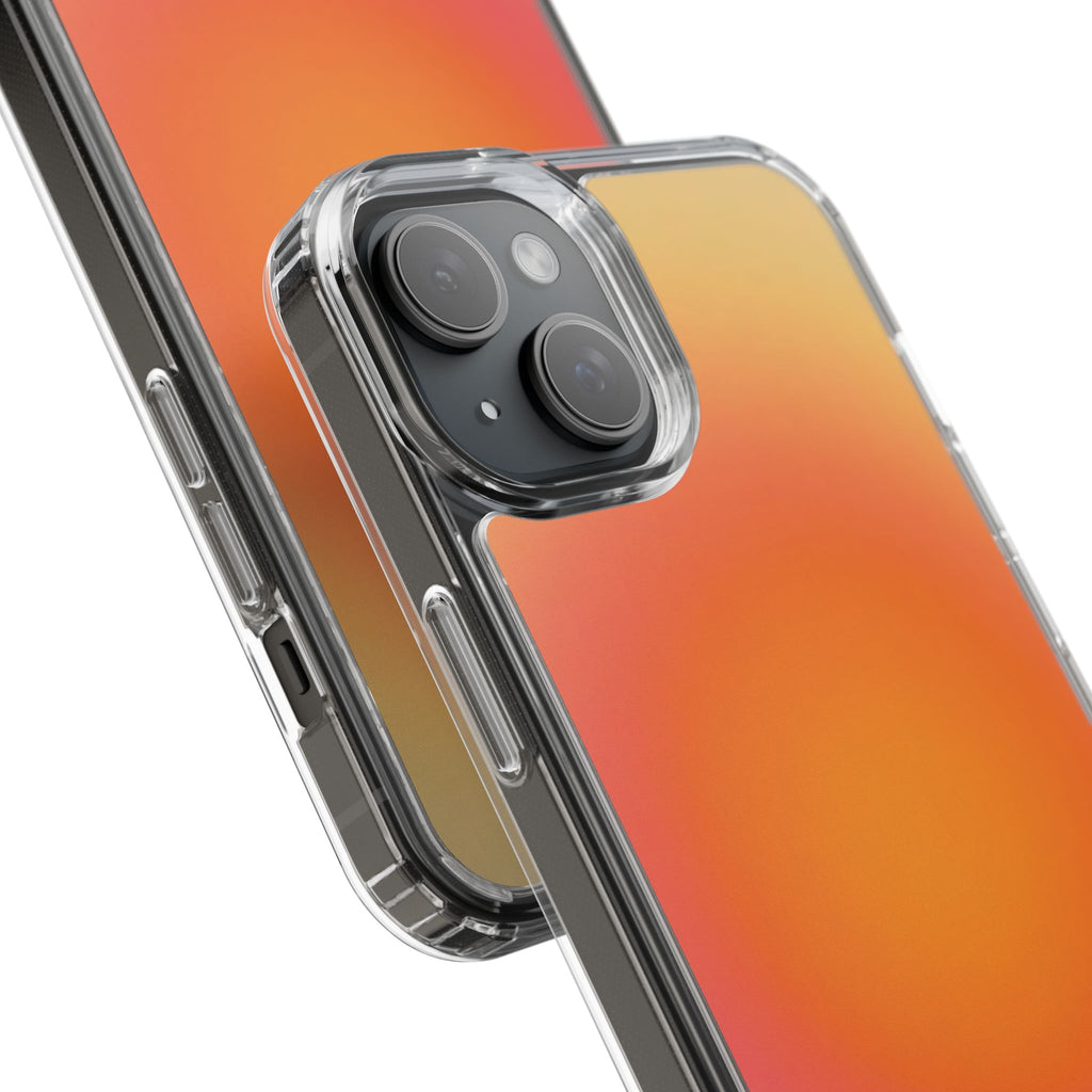 Clear Sunburst Protective Phone Case