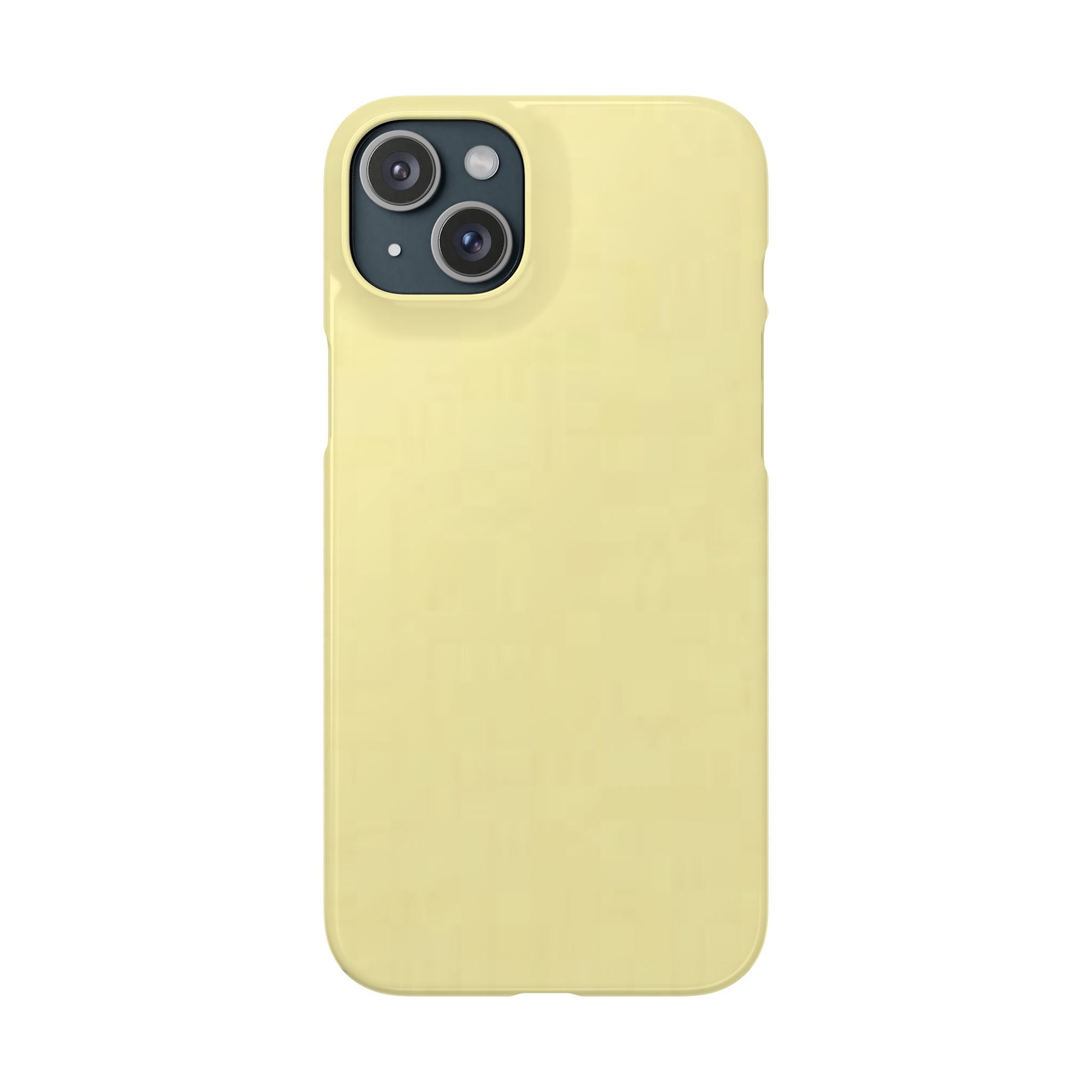 Pale Yellow Snap Phone Case