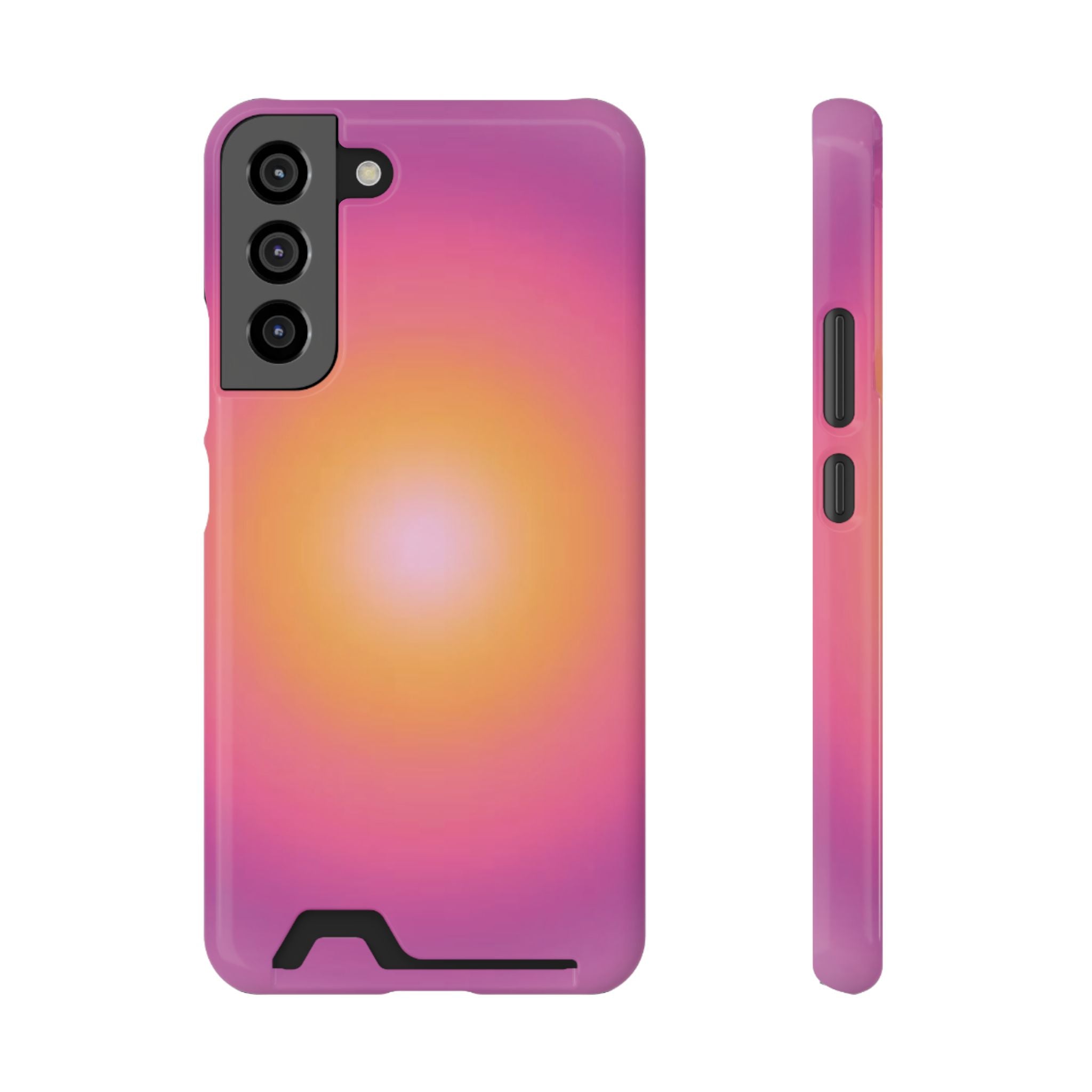 Sunset Gradient Phone Case with Card Holder