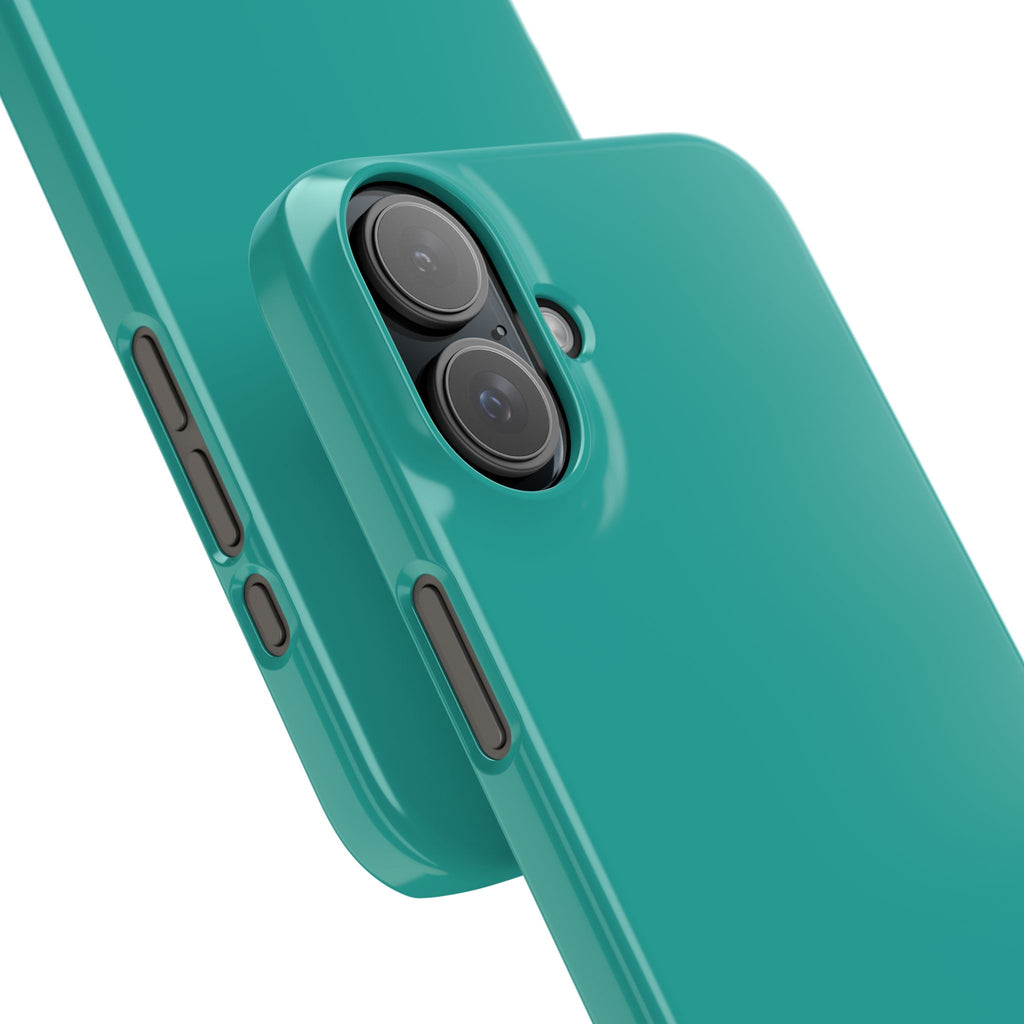 Teal Snap Phone Case