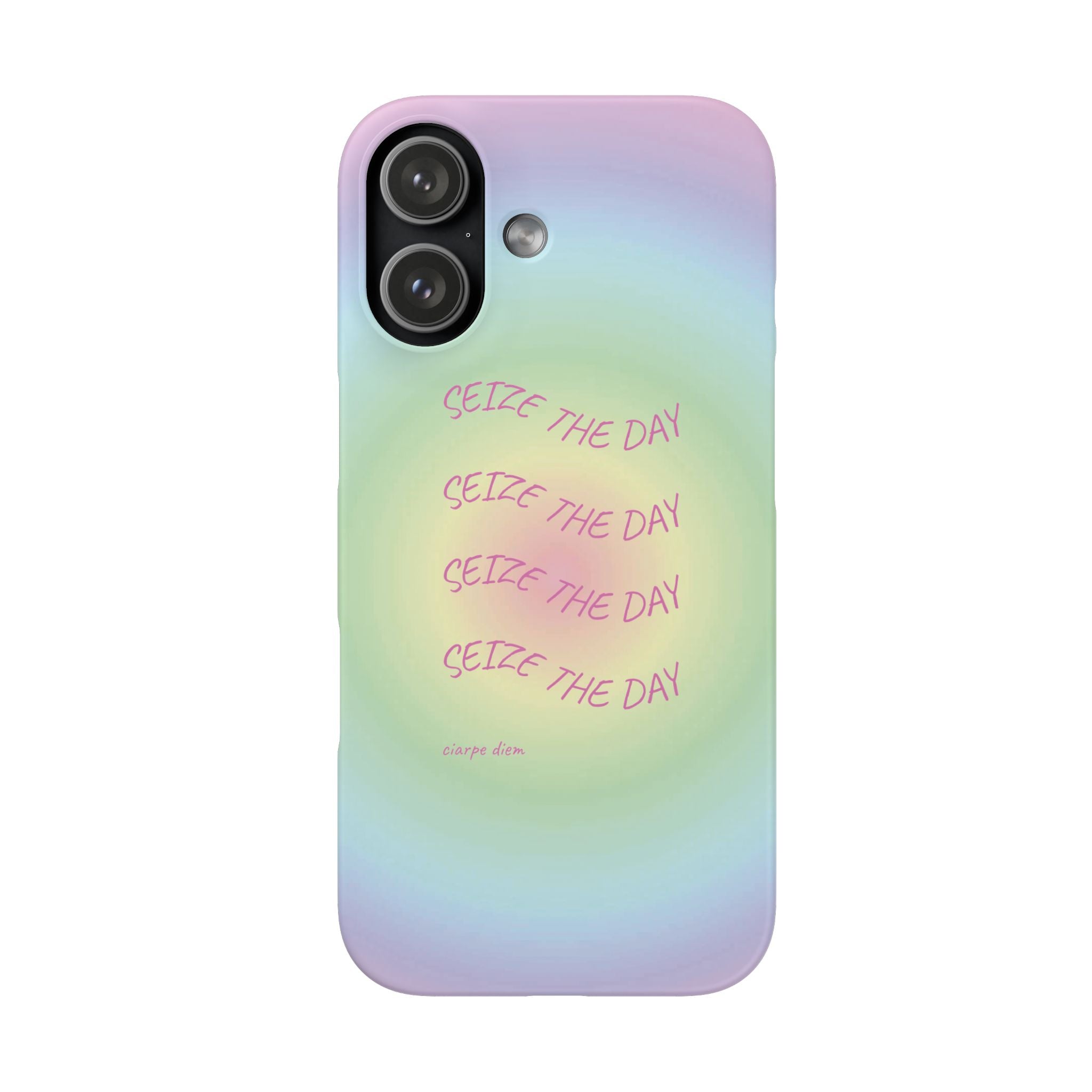 Carpe Diem Bermuda Halo Gradient Snap Phone Case