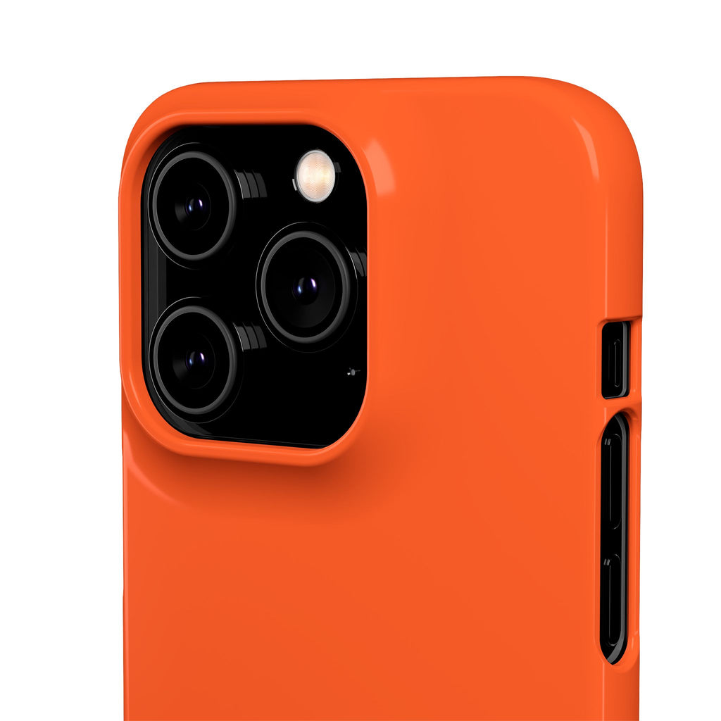 Orange Snap Phone Case