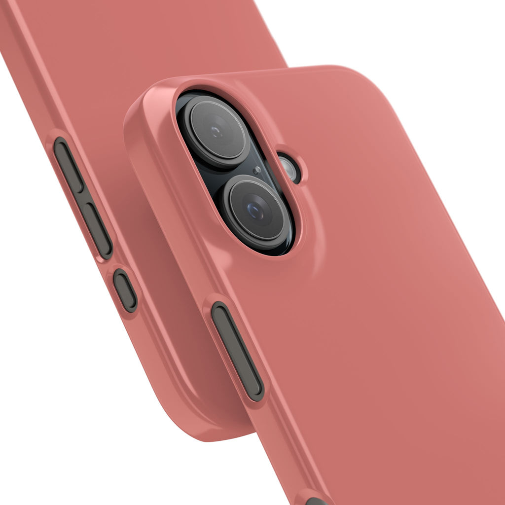 Frosty Pink Snap Phone Case