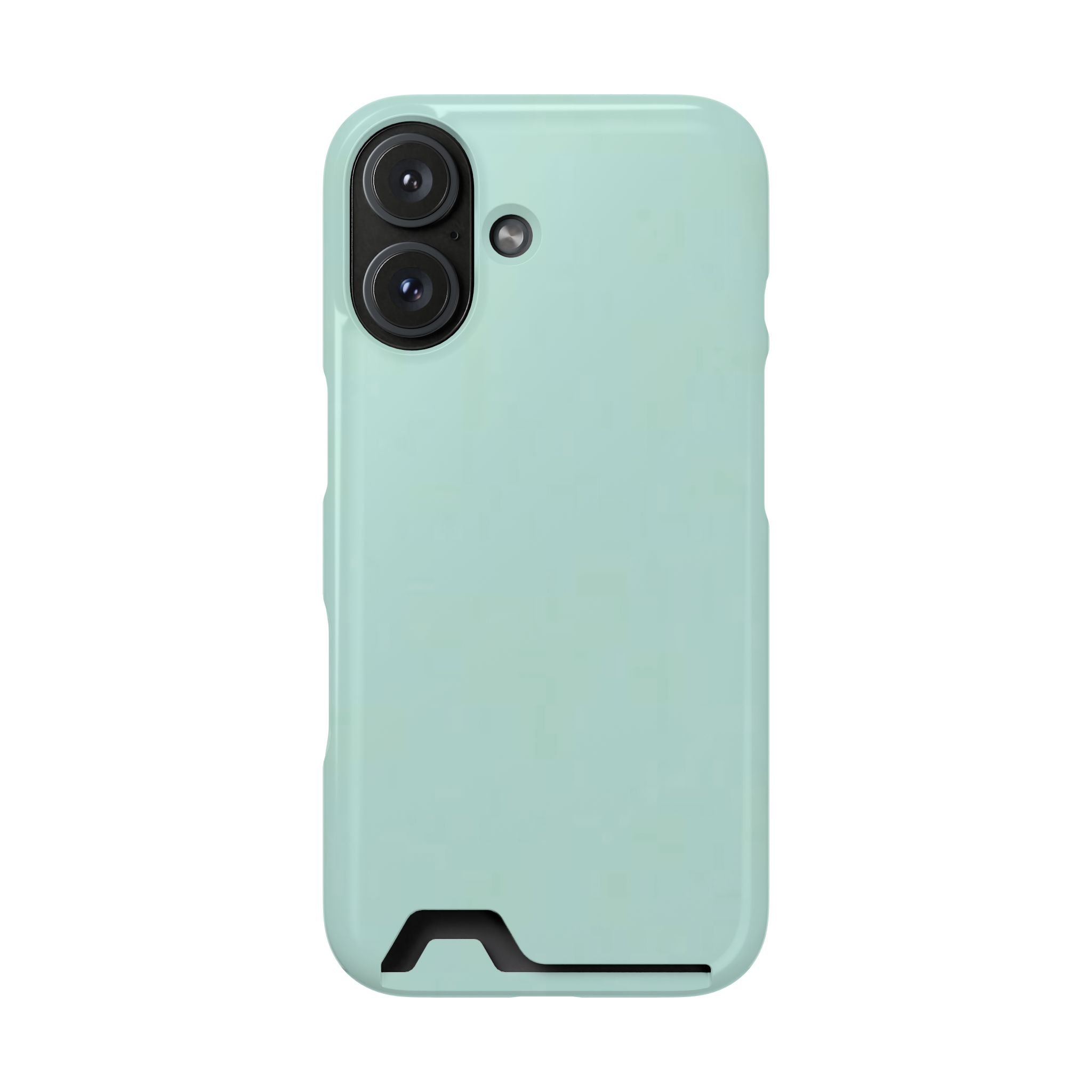Light Mint Card Holder Phone Case