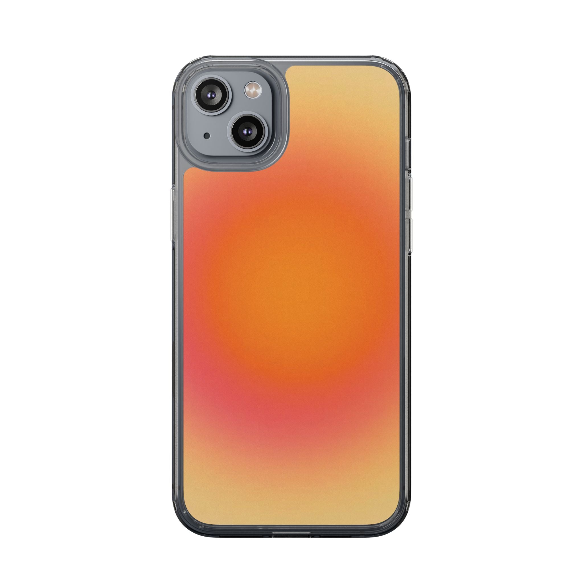 Clear Sunburst Protective Phone Case