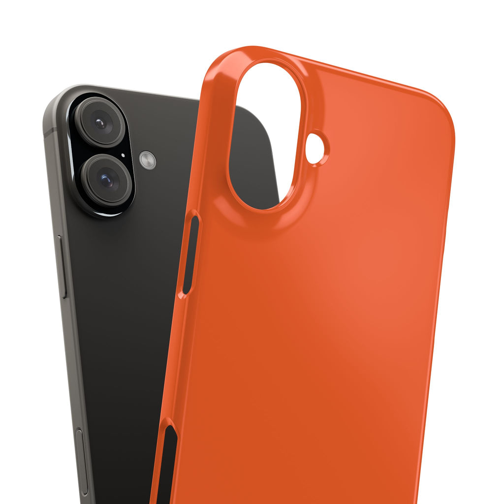 Orange Snap Phone Case