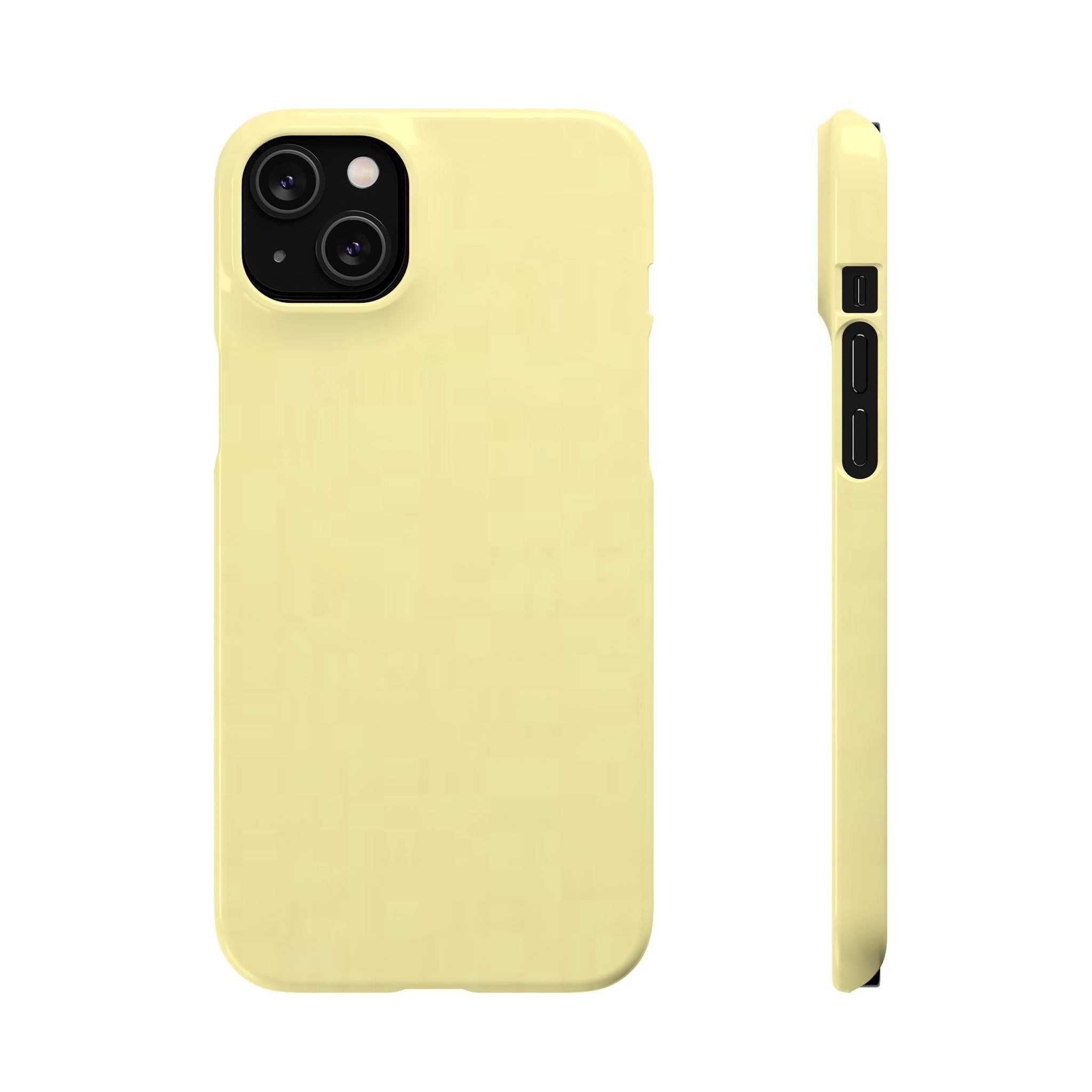 Pale Yellow Snap Phone Case