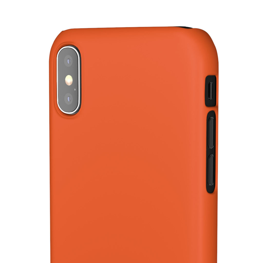 Orange Snap Phone Case