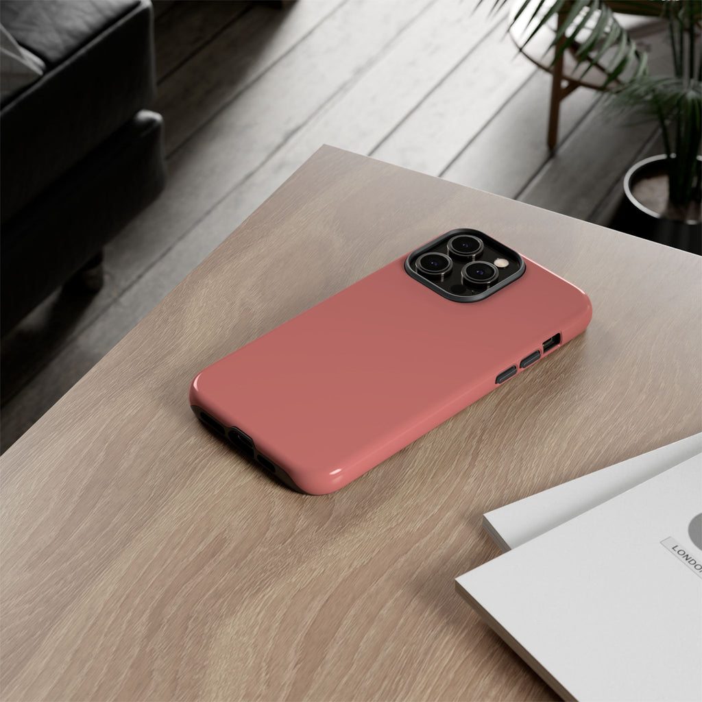 Frosty Pink Protective Phone Case