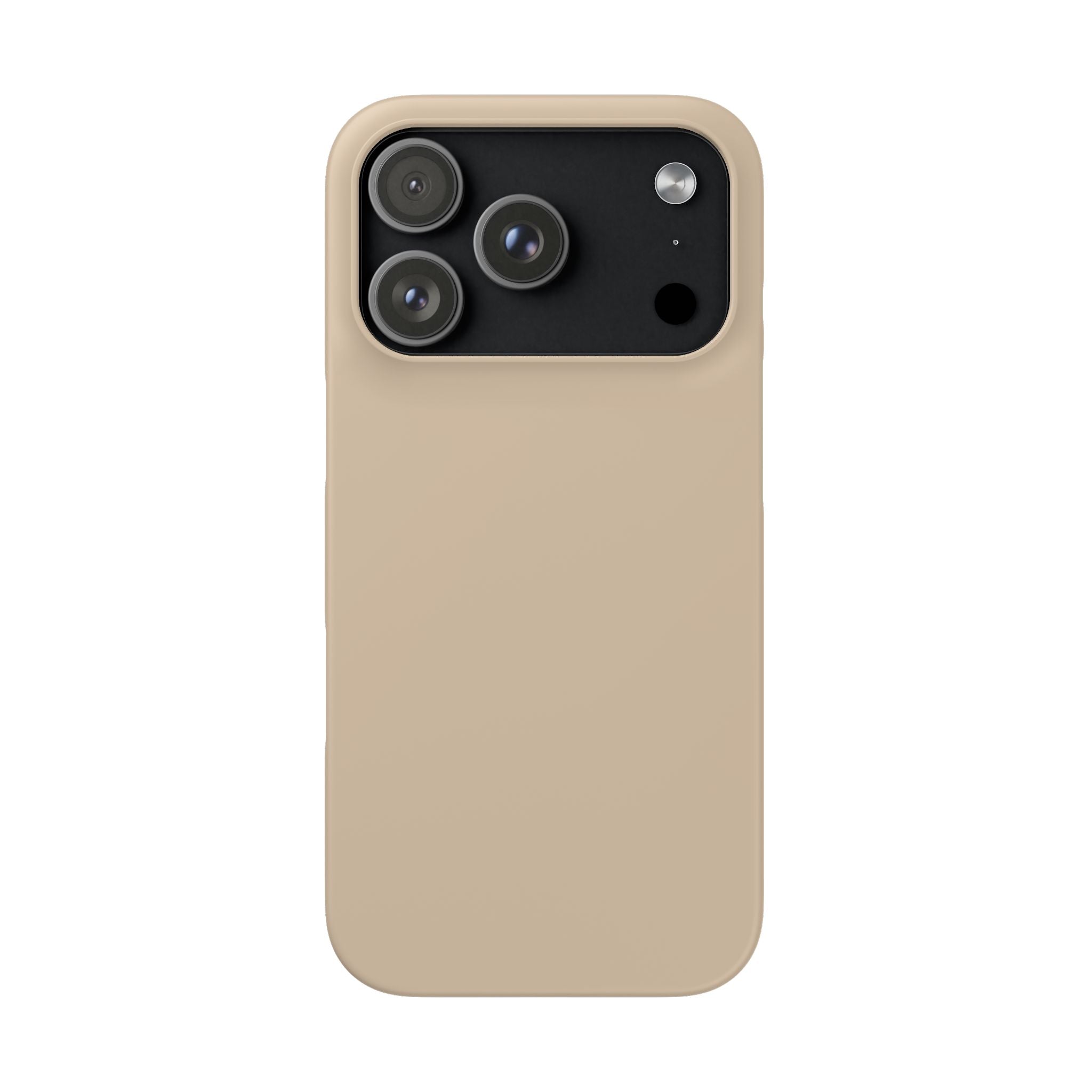 Beige Snap Phone Case