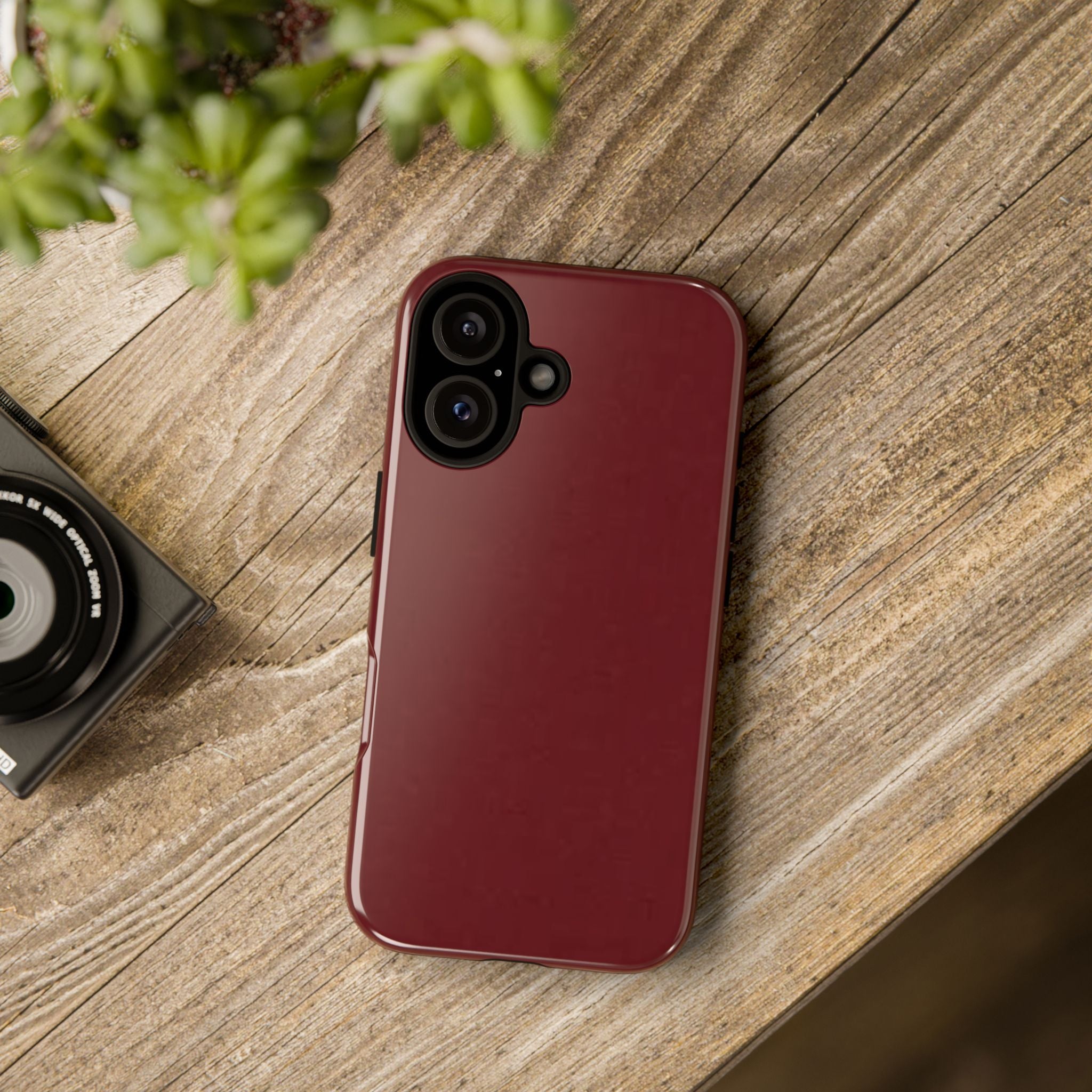 Dark Cherry Protective Phone Case