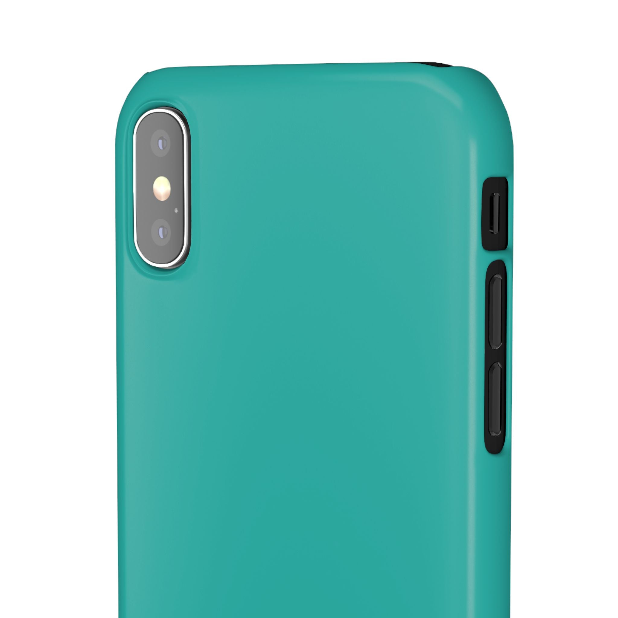 Teal Snap Phone Case