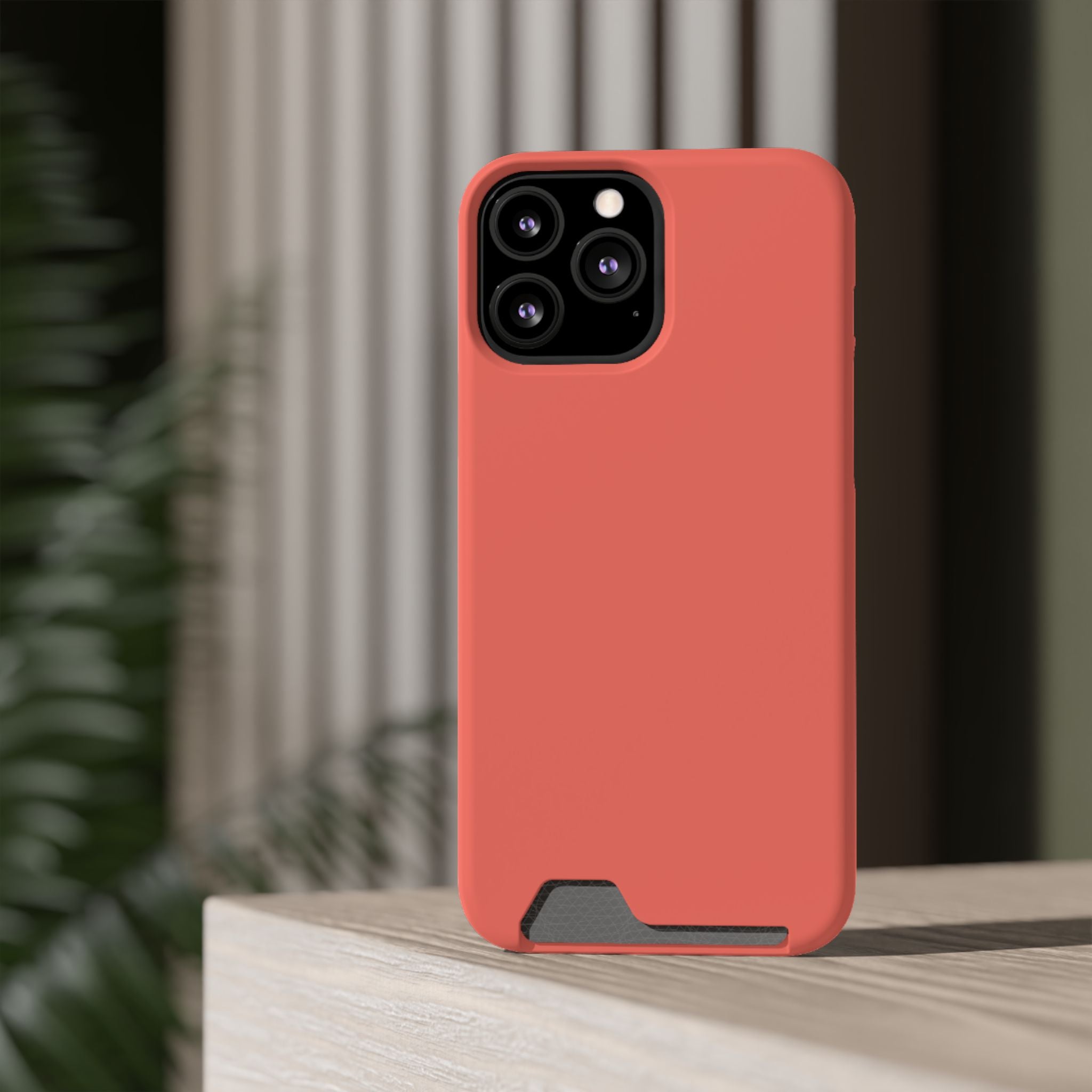 Coral Cardholder Phone Case
