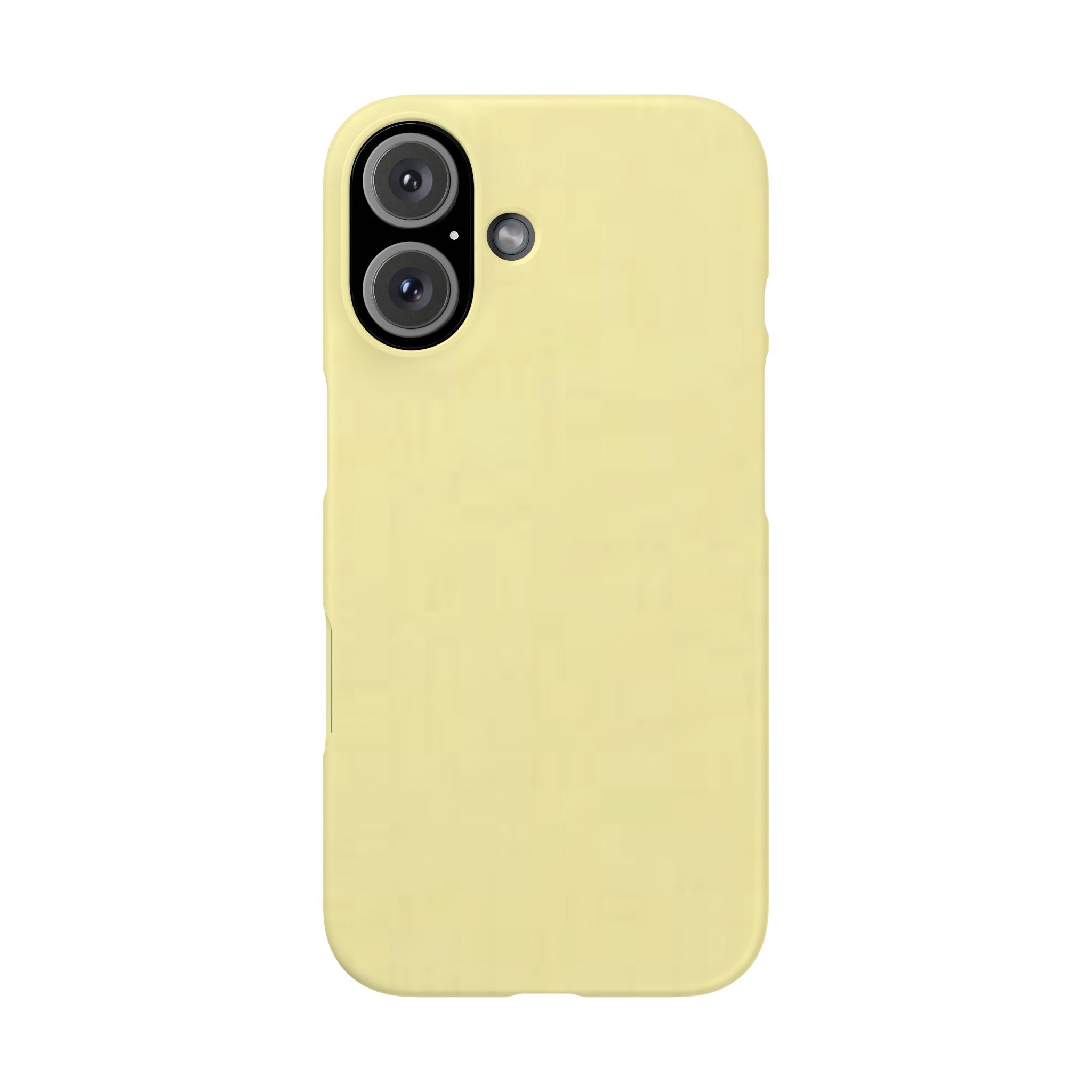 Pale Yellow Snap Phone Case