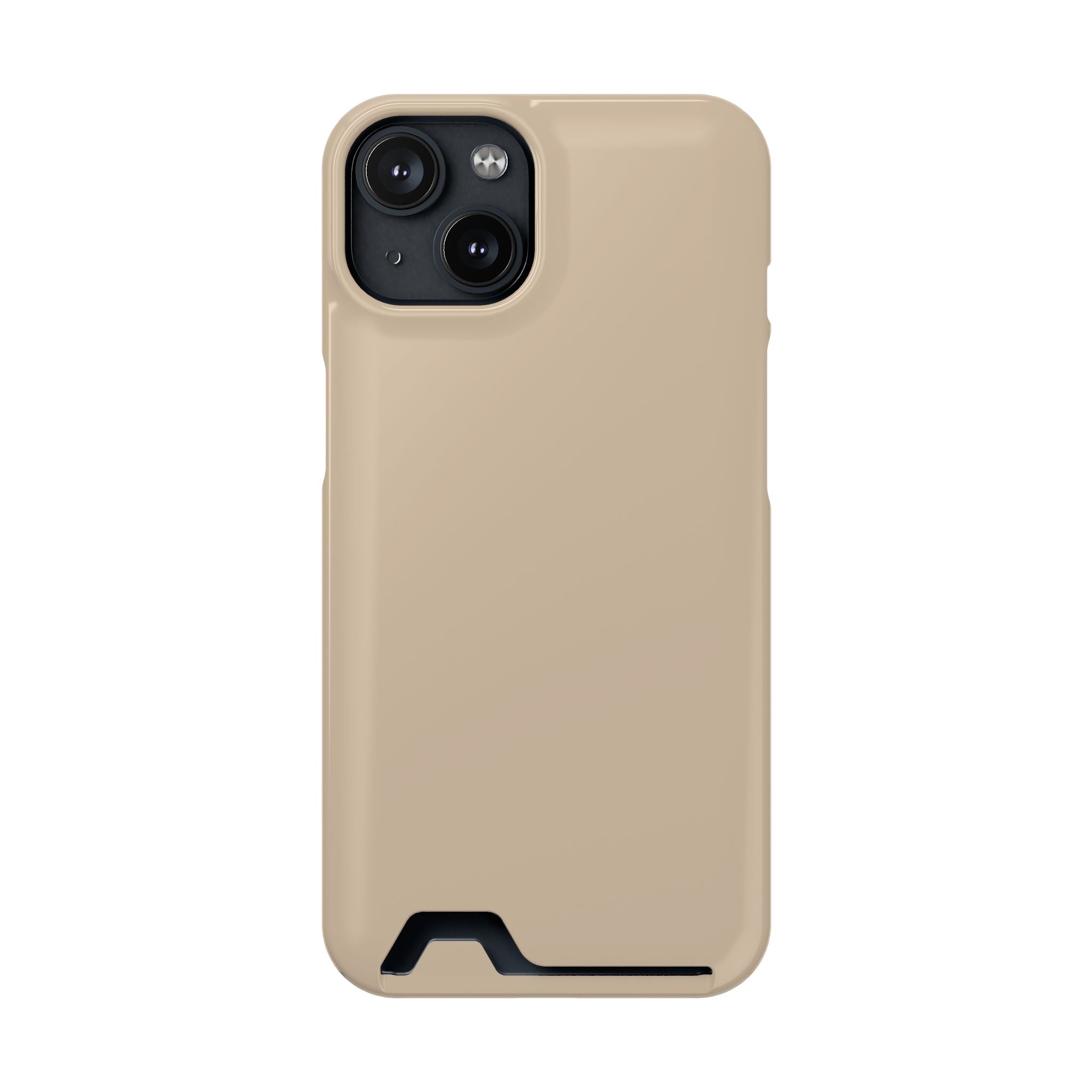 Beige Card-Holder Phone Case