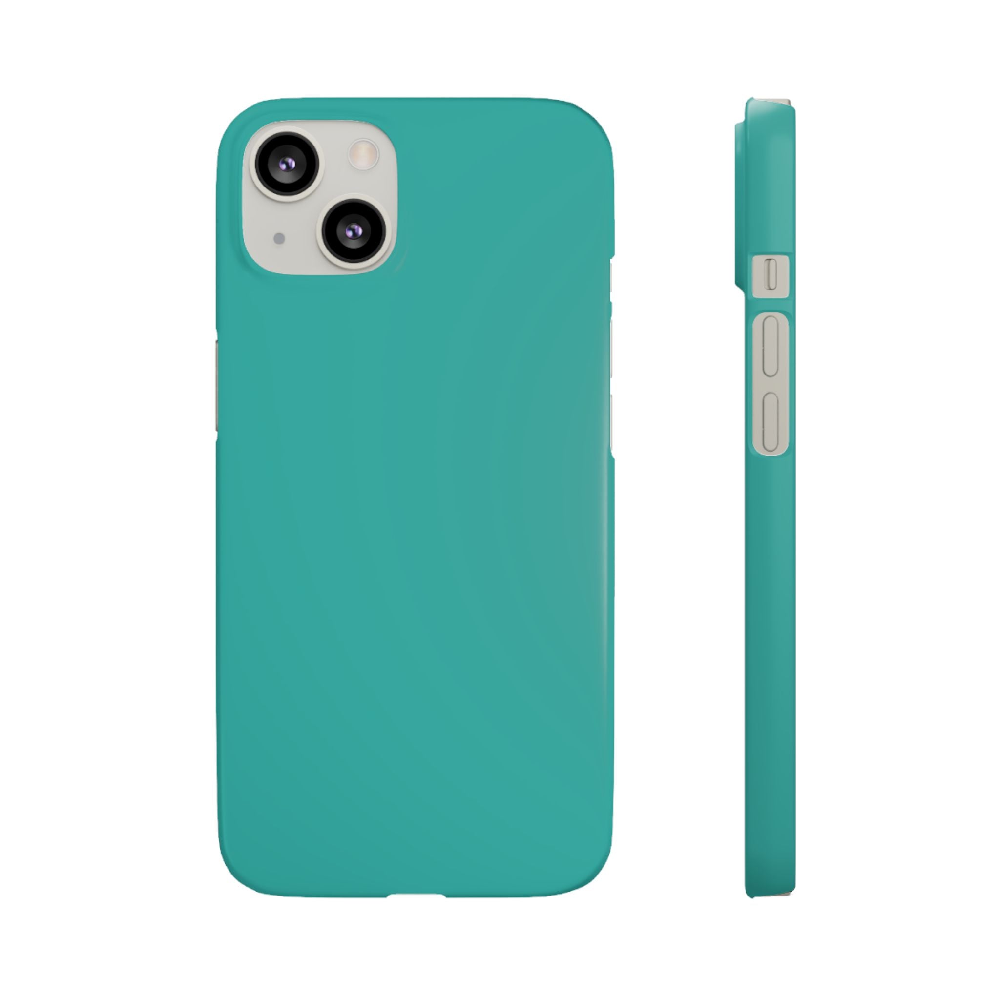 Teal Snap Phone Case