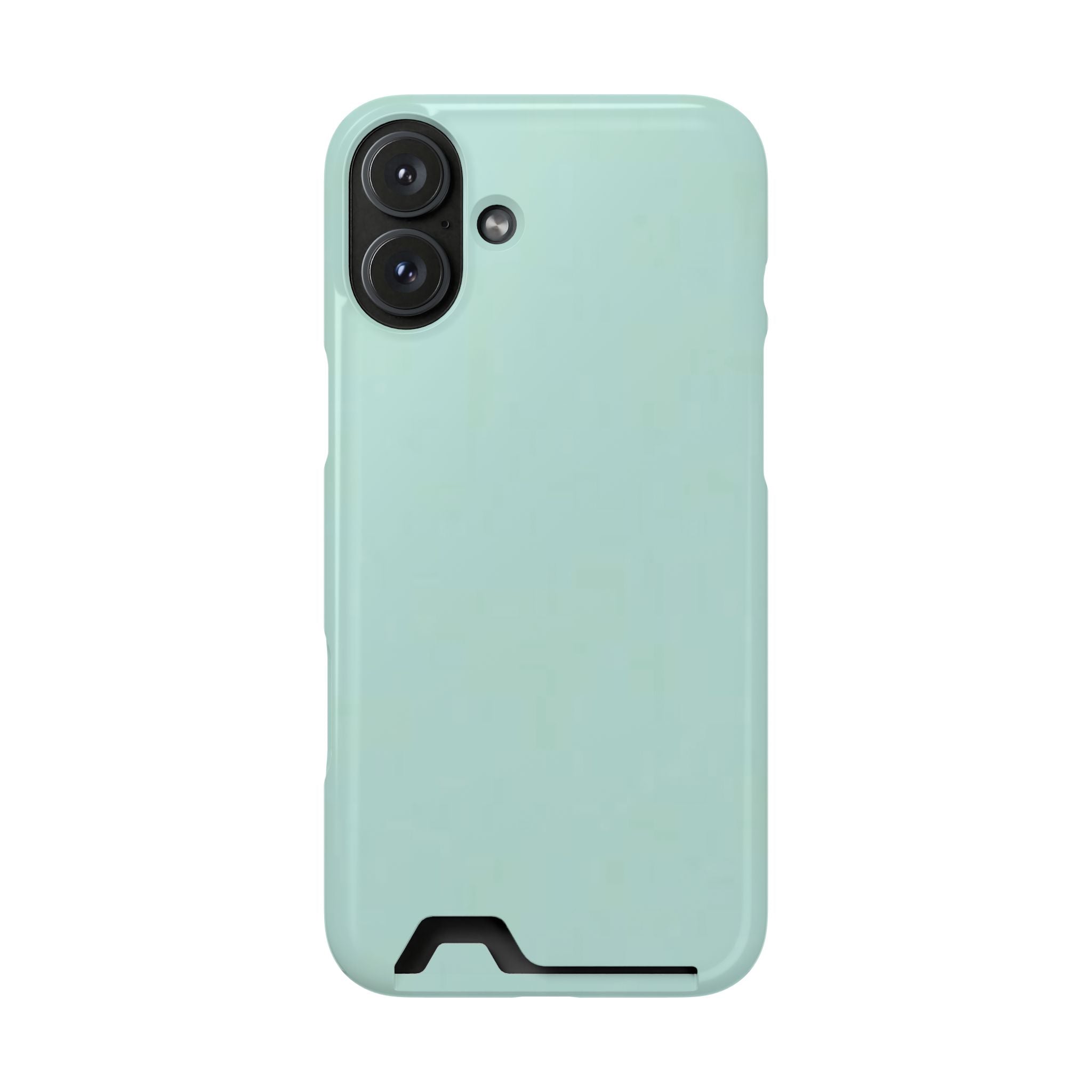 Light Mint Card Holder Phone Case