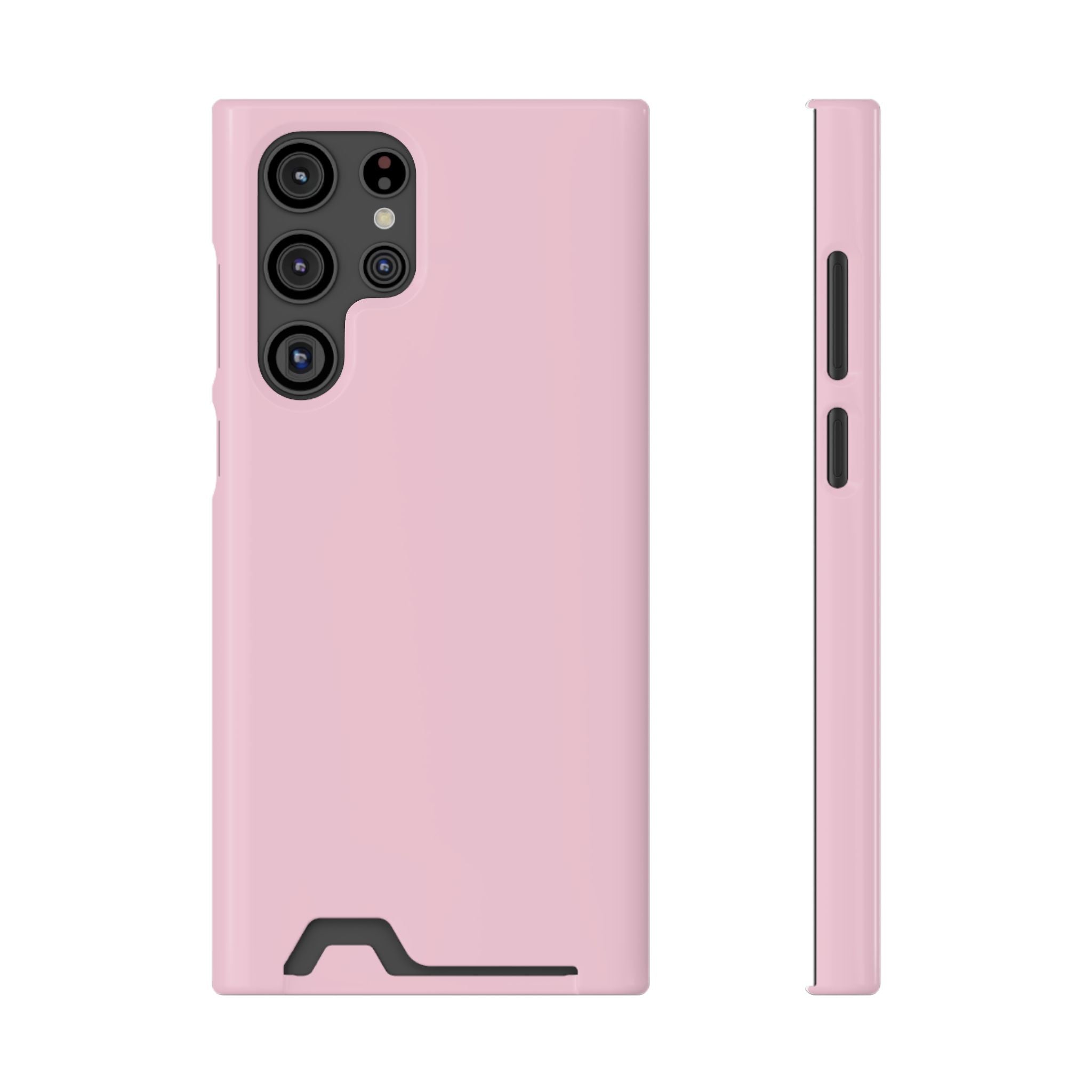 Pale Pink Card-Holder Phone Case