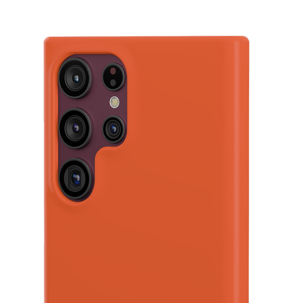 Orange Snap Phone Case